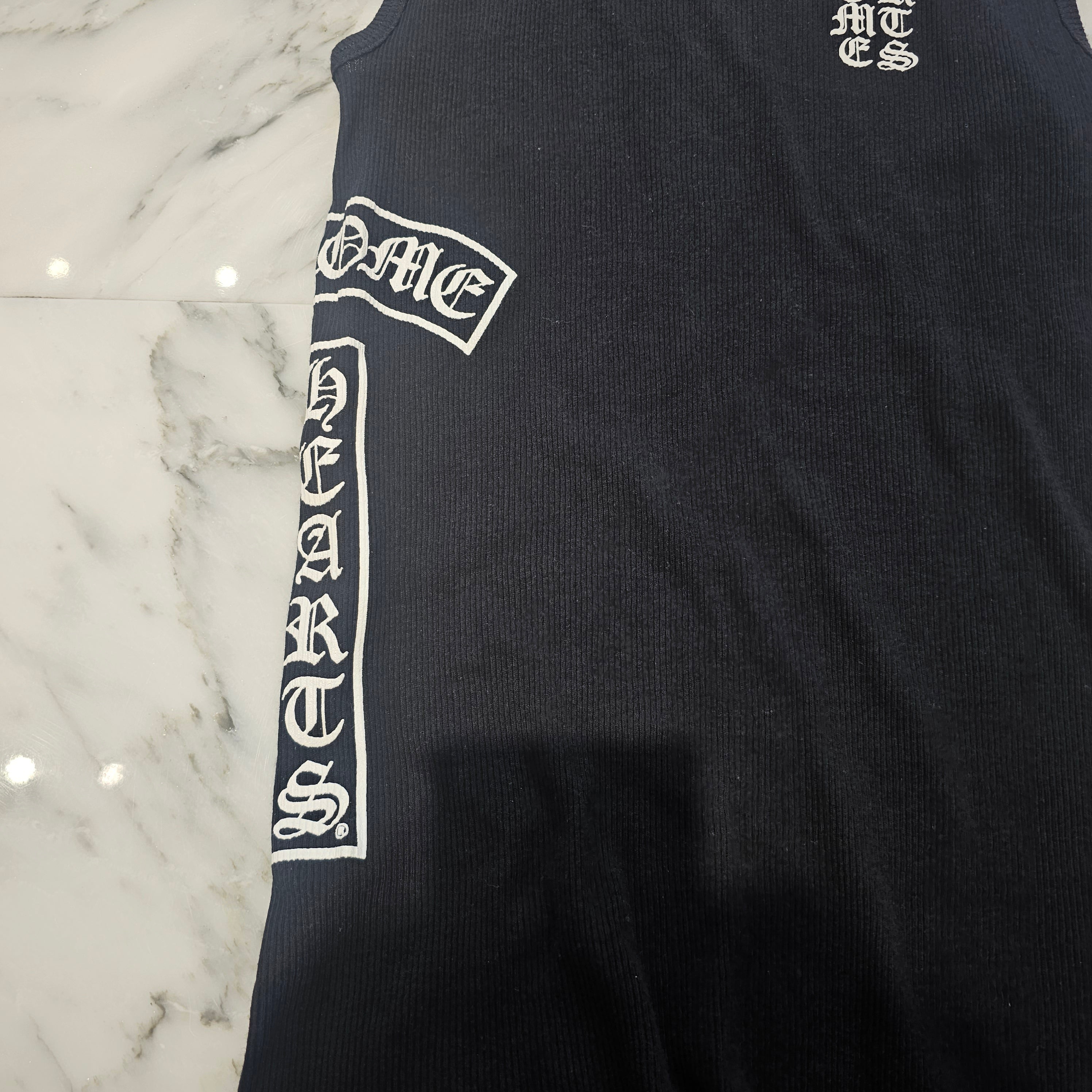 CHROME HEARTS Vertical Side Logo Tank Top Size XL クロムハーツ ヴァーティカル サイドロゴ タンクトップ サイズXL