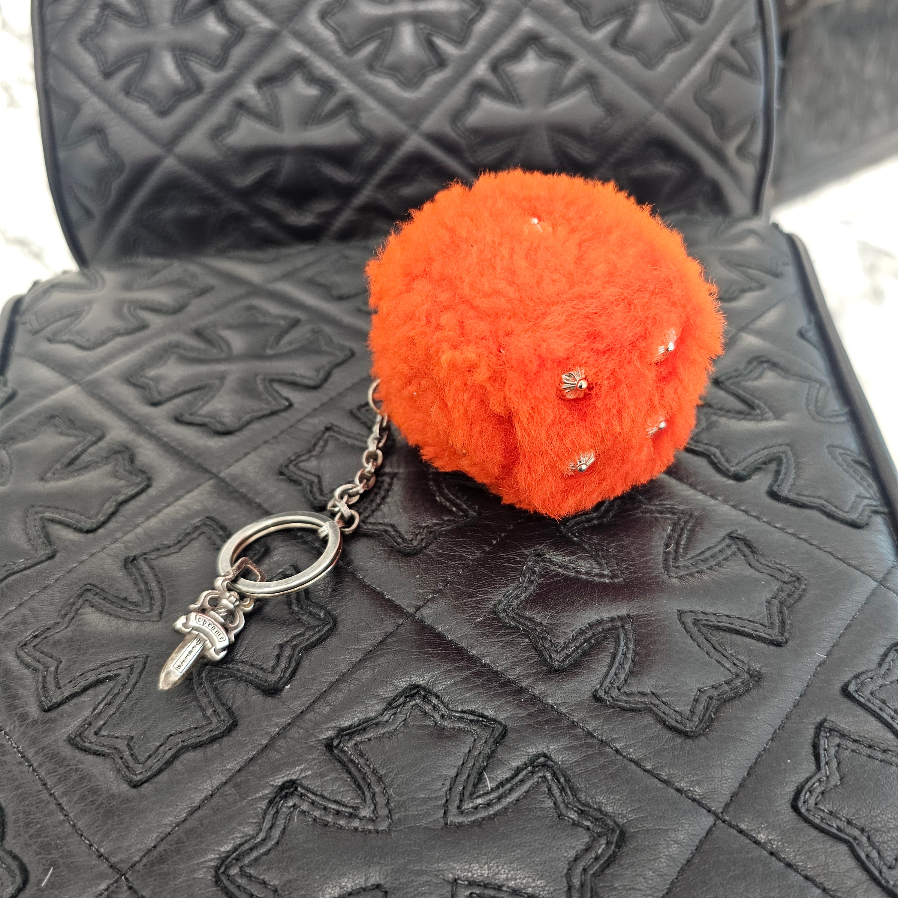 CHROME HEARTS FUZZY DICE Keyring クロムハーツ ファジーダイス キーリング