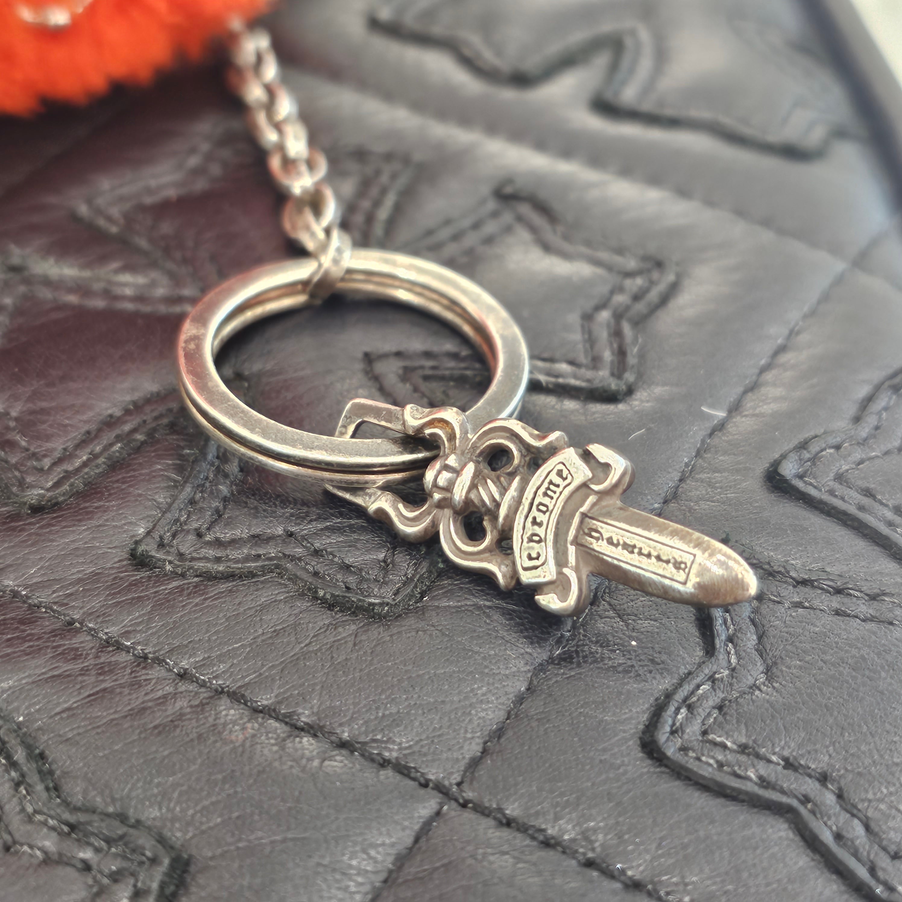 CHROME HEARTS FUZZY DICE Keyring クロムハーツ ファジーダイス キーリング