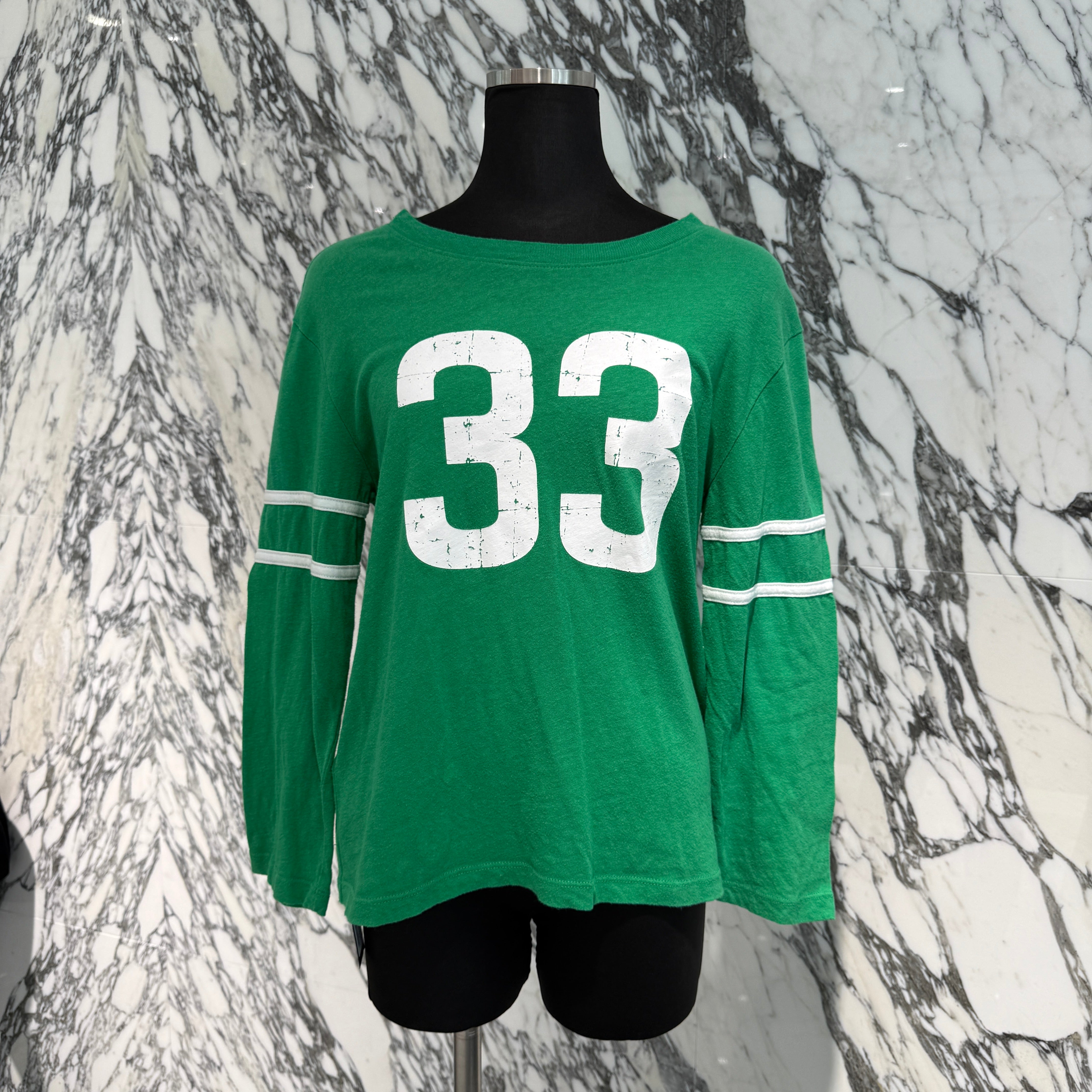 CHROME HEARTS ROLLER SKATES FOOTBALL 33 Horseshoe Long Sleeve Tee Size S クロムハーツ ローラースケート フットボール 33 ホースシュー ロングスリーブTシャツ サイズS
