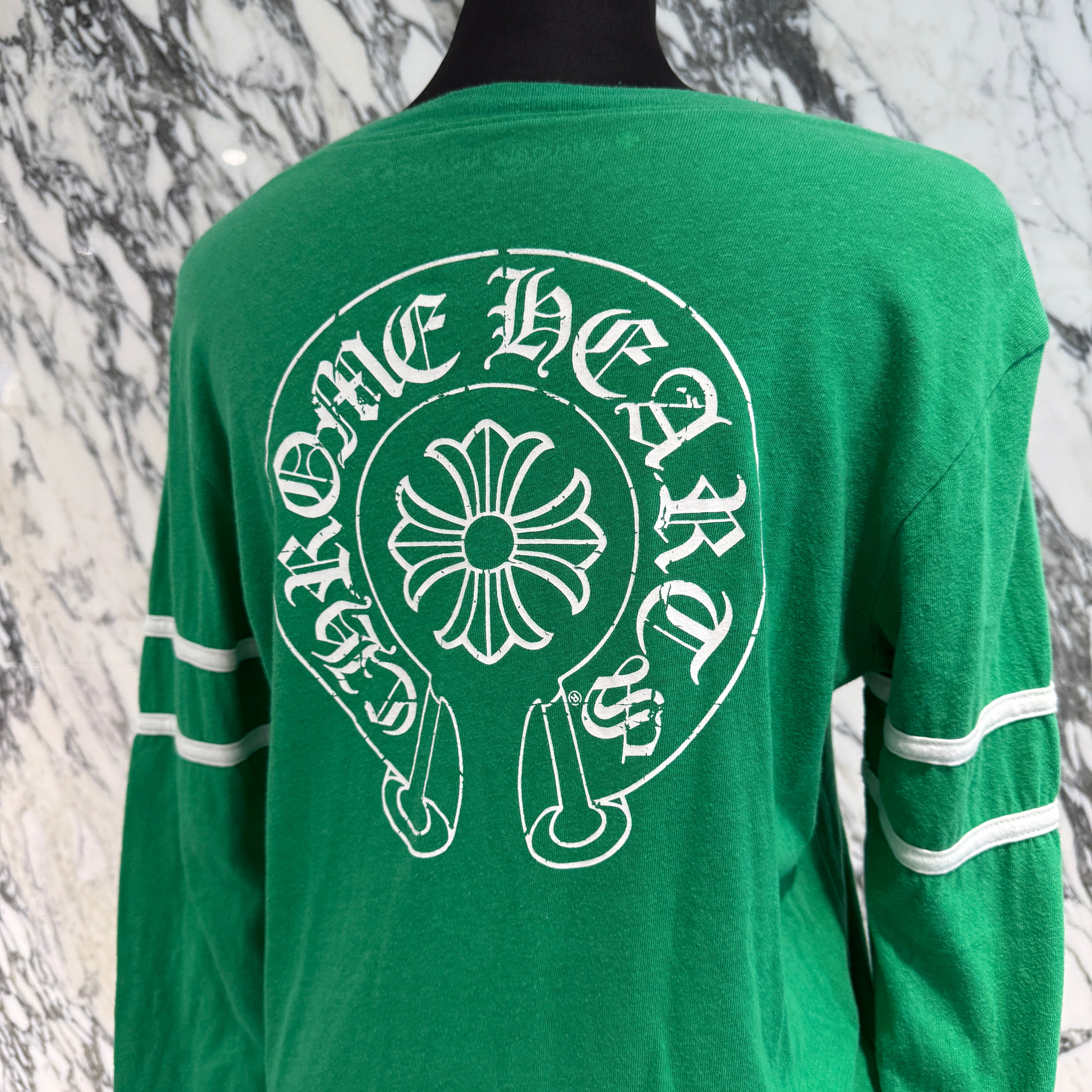 CHROME HEARTS ROLLER SKATES FOOTBALL 33 Horseshoe Long Sleeve Tee Size S クロムハーツ ローラースケート フットボール 33 ホースシュー ロングスリーブTシャツ サイズS