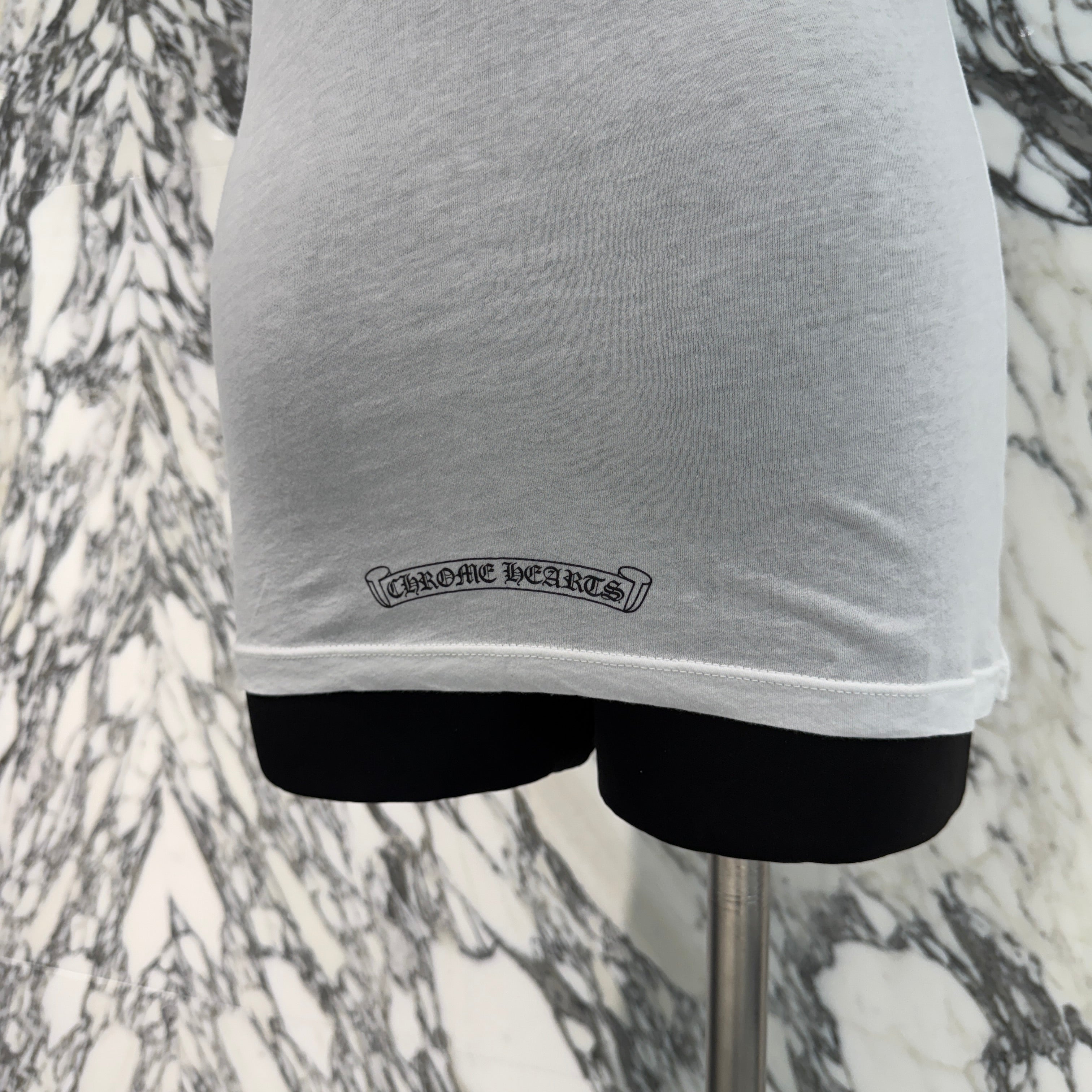 CHROME HEARTS × MATTY BOY Horseshoe Rib Tank Top Size S クロム