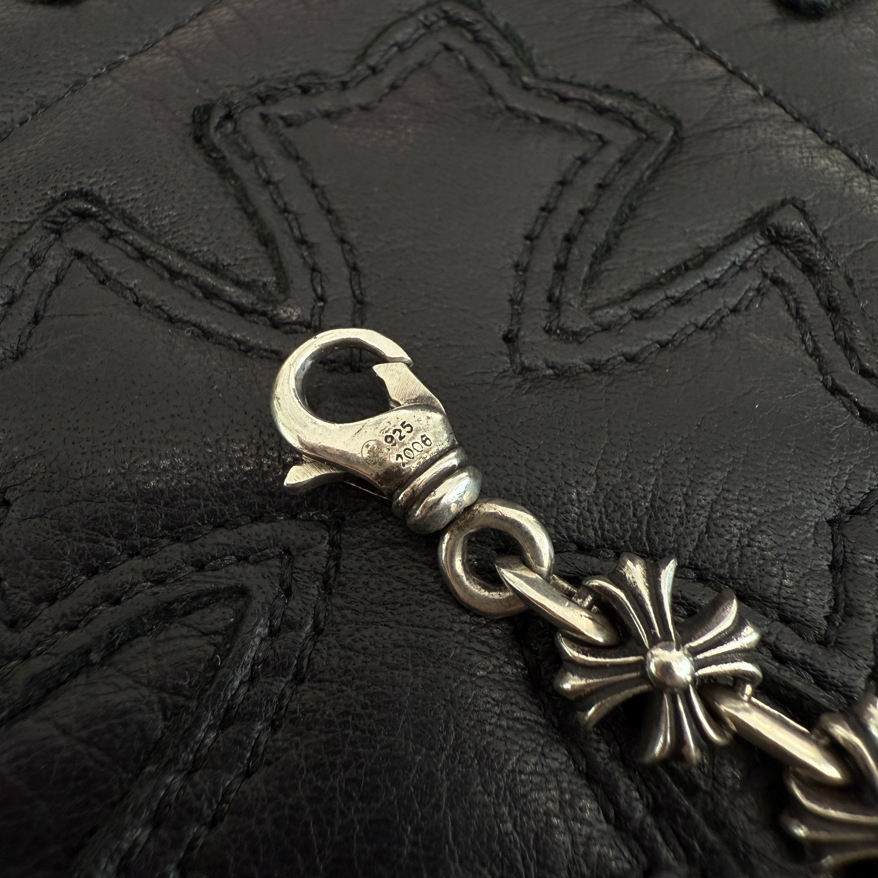 CHROME HEARTS CHROME HEARTS X LINK CH Plus Silver Chain Bracelet