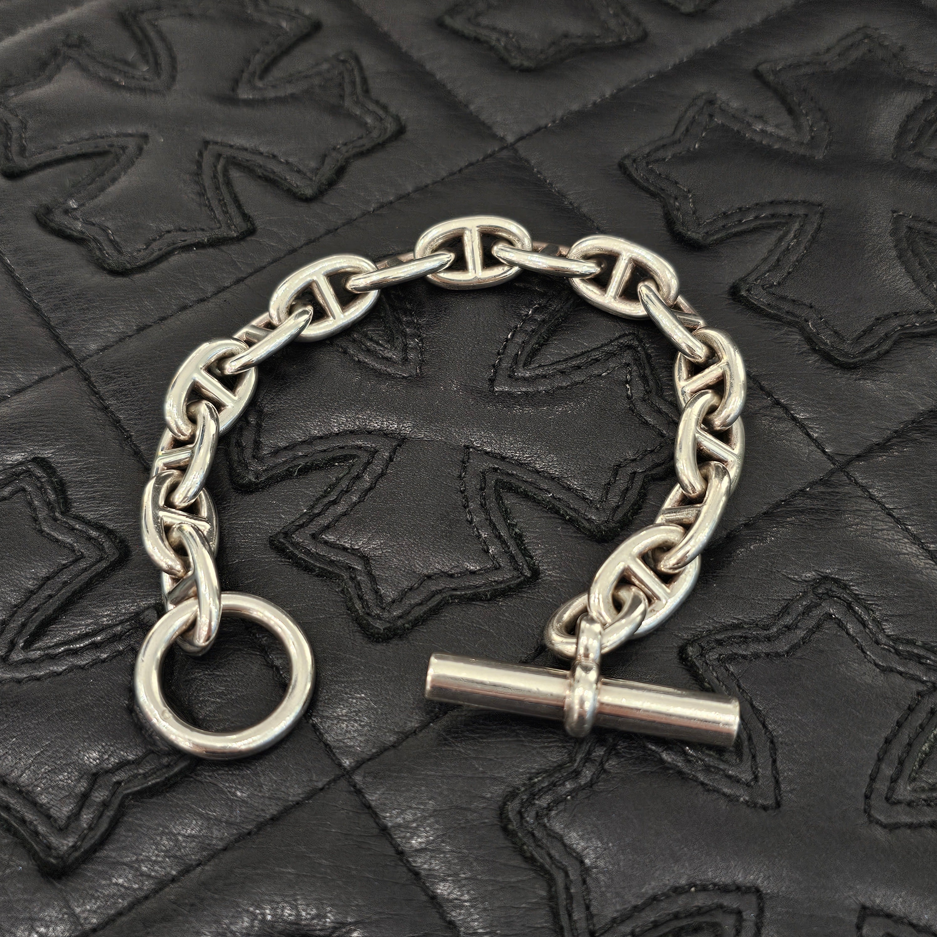 HERMES Chaine d’Ancre MM 15 エルメス シェーヌダンクル MM 15コマ