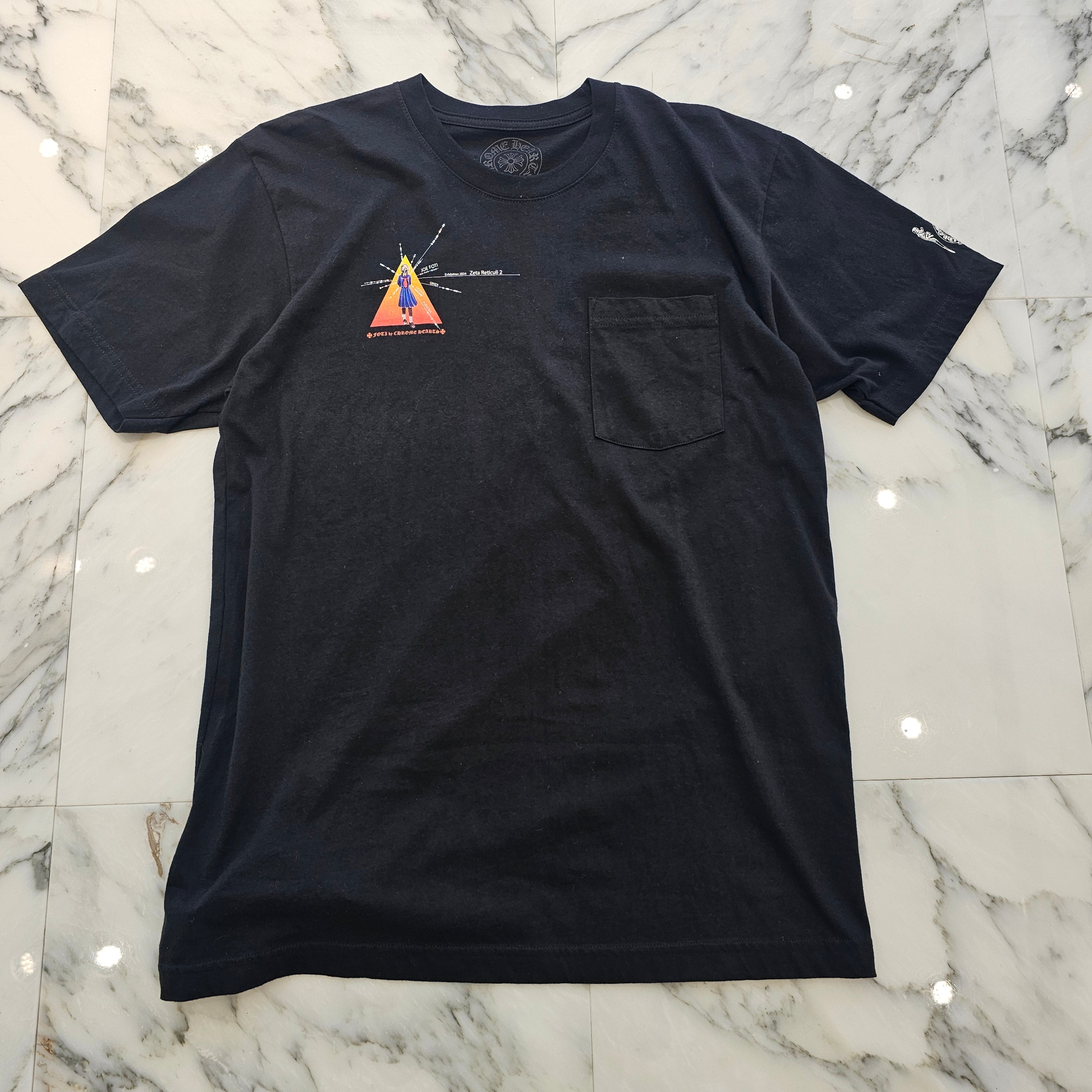 クロムハーツ FOTI アート 2024 CHROME HEARTS FOTI 2024 Exhibition Skull Tee Size L クロム