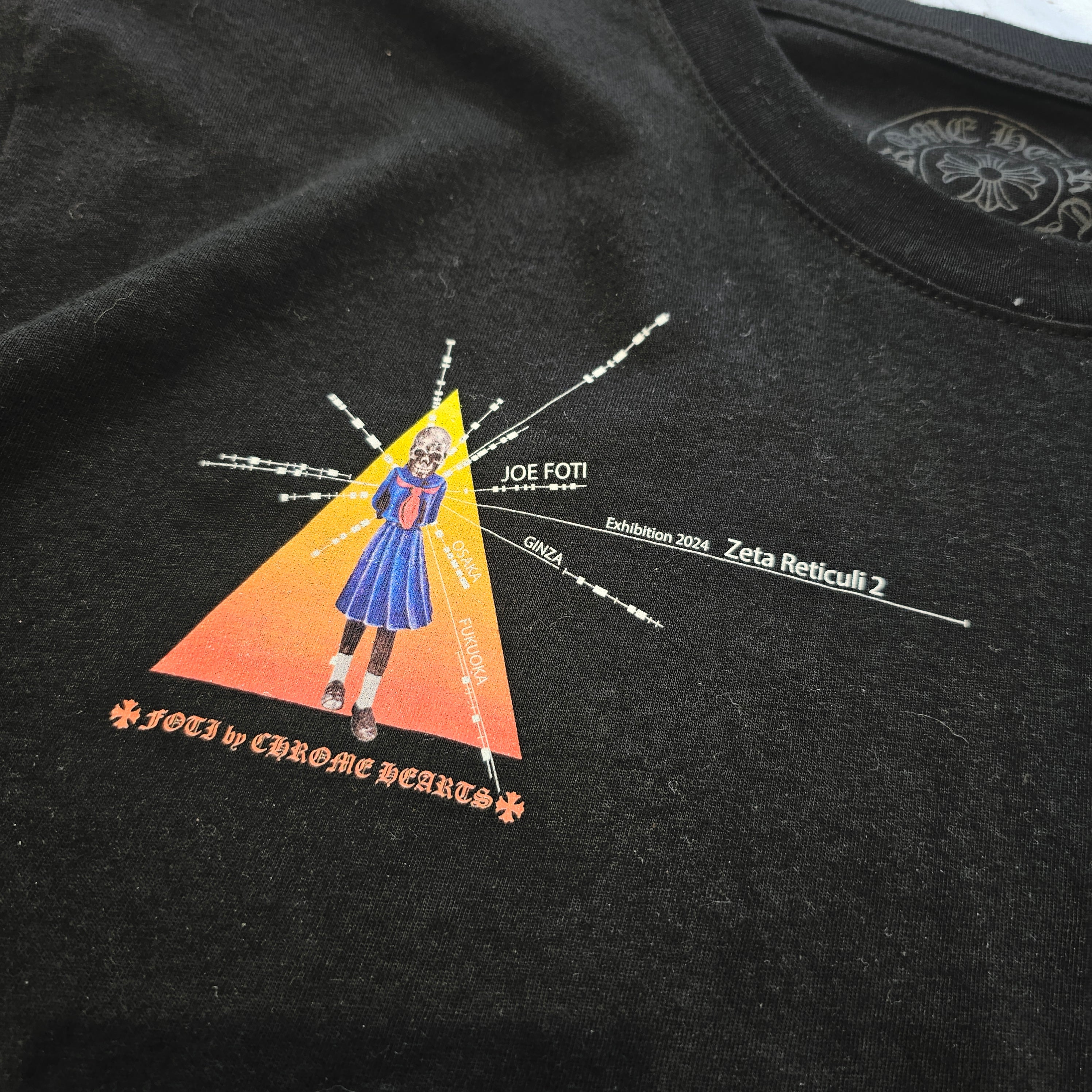 CHROME HEARTS FOTI 2024 Exhibition Skull Tee Size L クロムハーツ フォティ 2024エキシビジョン スカル Tシャツ サイズL