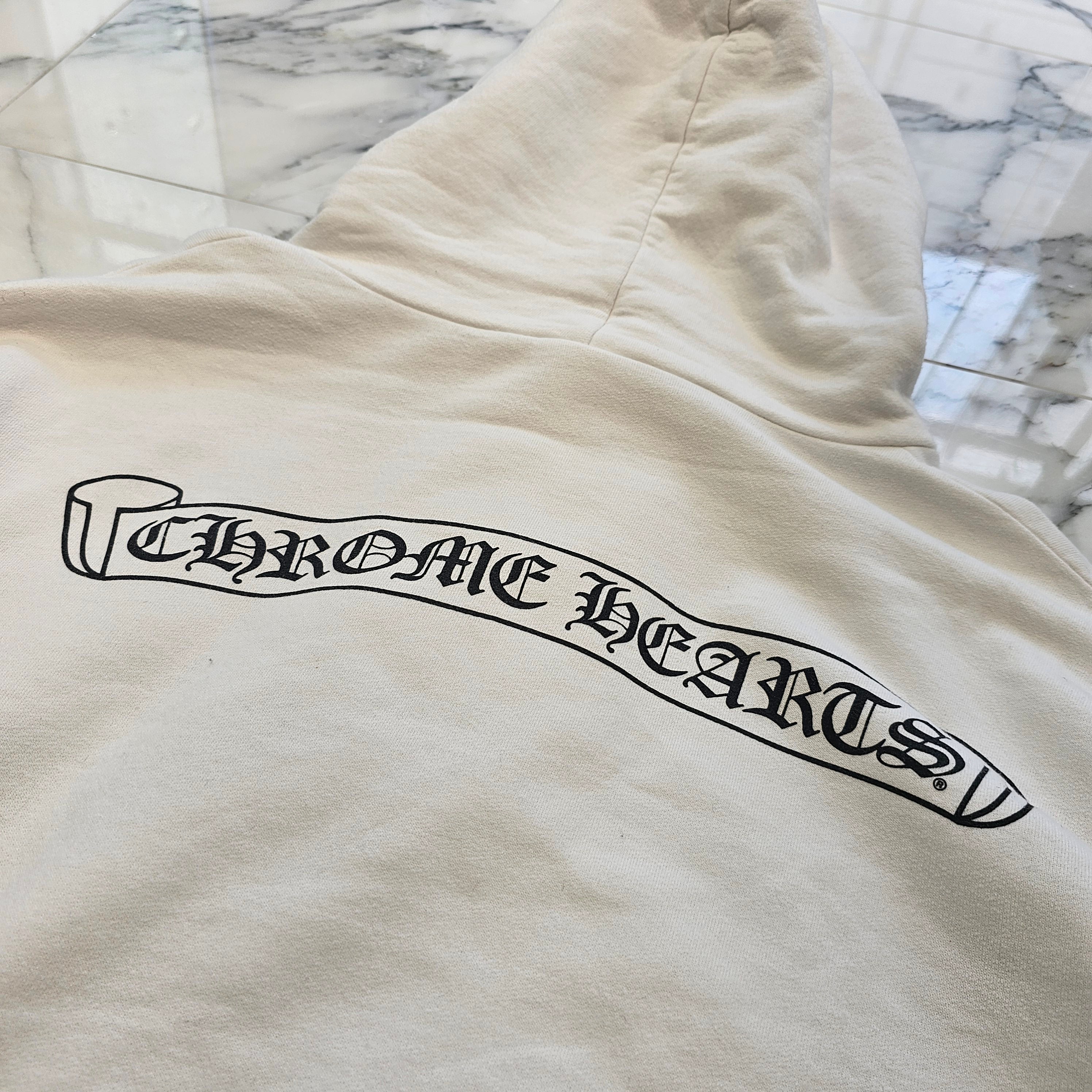 CHROME HEARTS 2022SS MLTCOL CEM CRS Pullover Hoodie Size L クロムハーツ マルチカラー セメタリークロス プルオーバーフーディ サイズL