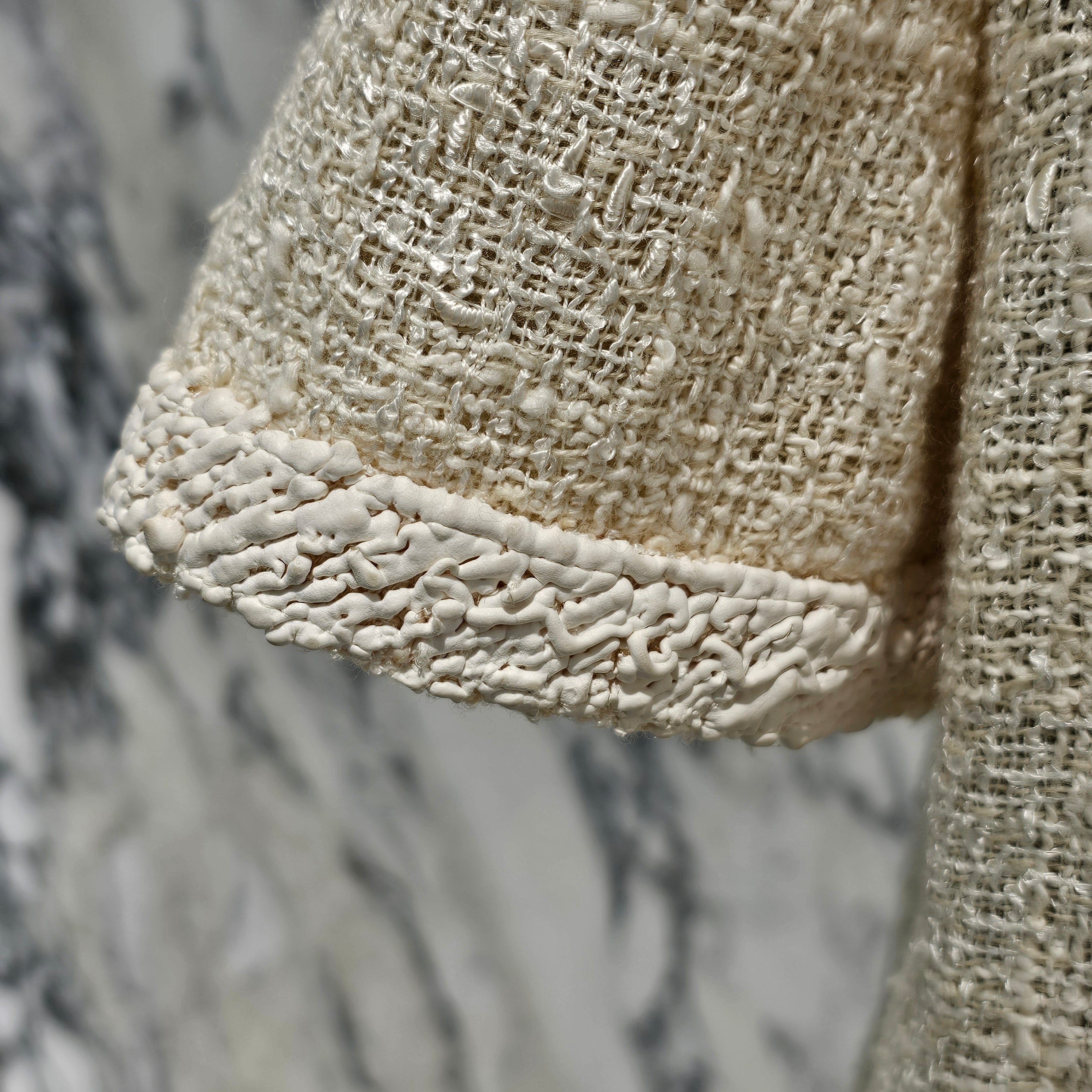 CHANEL 99P Coco Mark Button Cotton Tweed Set Up P12788W02490/P12788W02490 Size 38 シャネル 99P ココマークボタン コットン ツイード セットアップ サイズ38