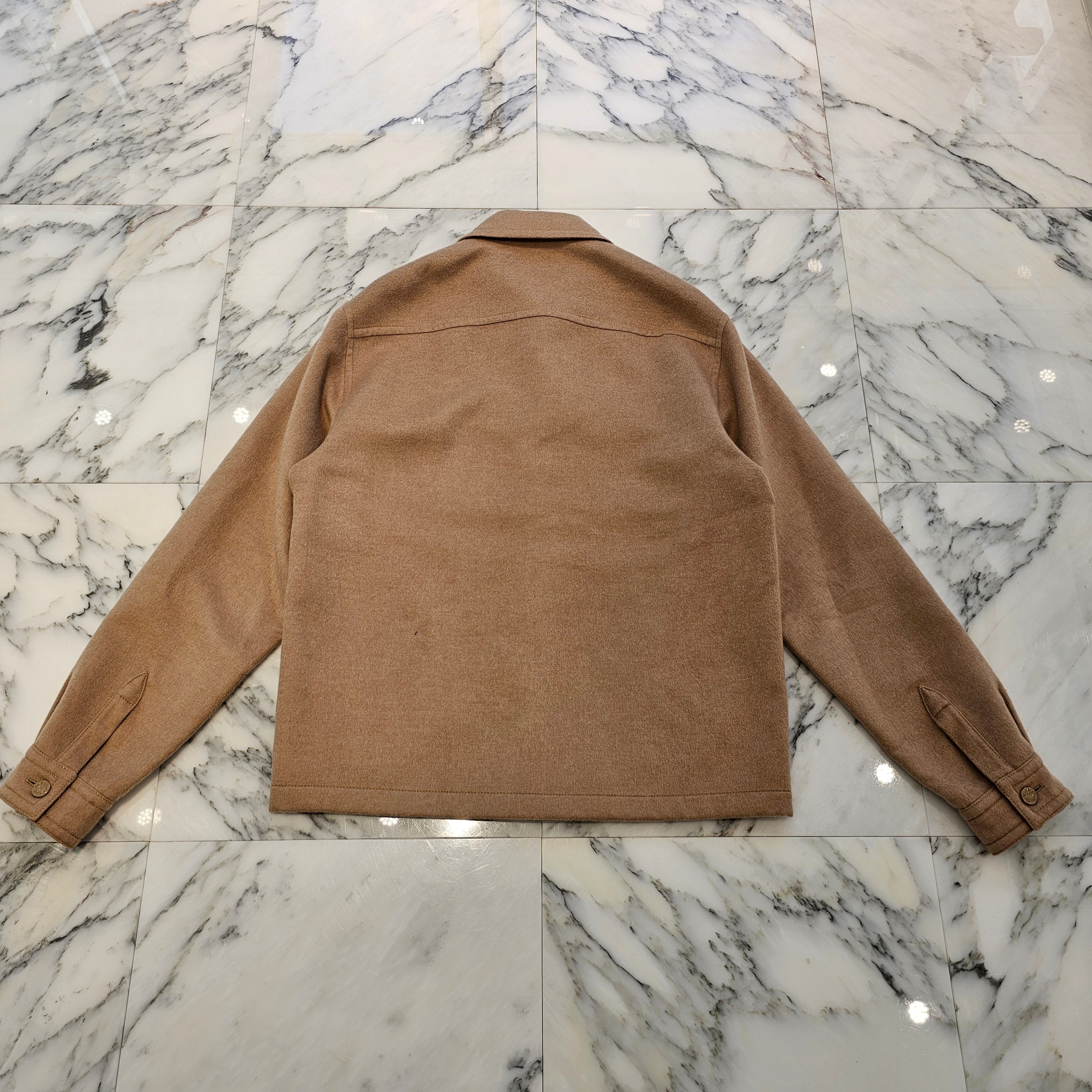 LOUIS VUITTON 2024SS Double Face Wool Blend Over Shirt 1AFA45 Size XS ルイヴィトン ダブルフェイス ウールブレンド オーバーシャツ サイズXS