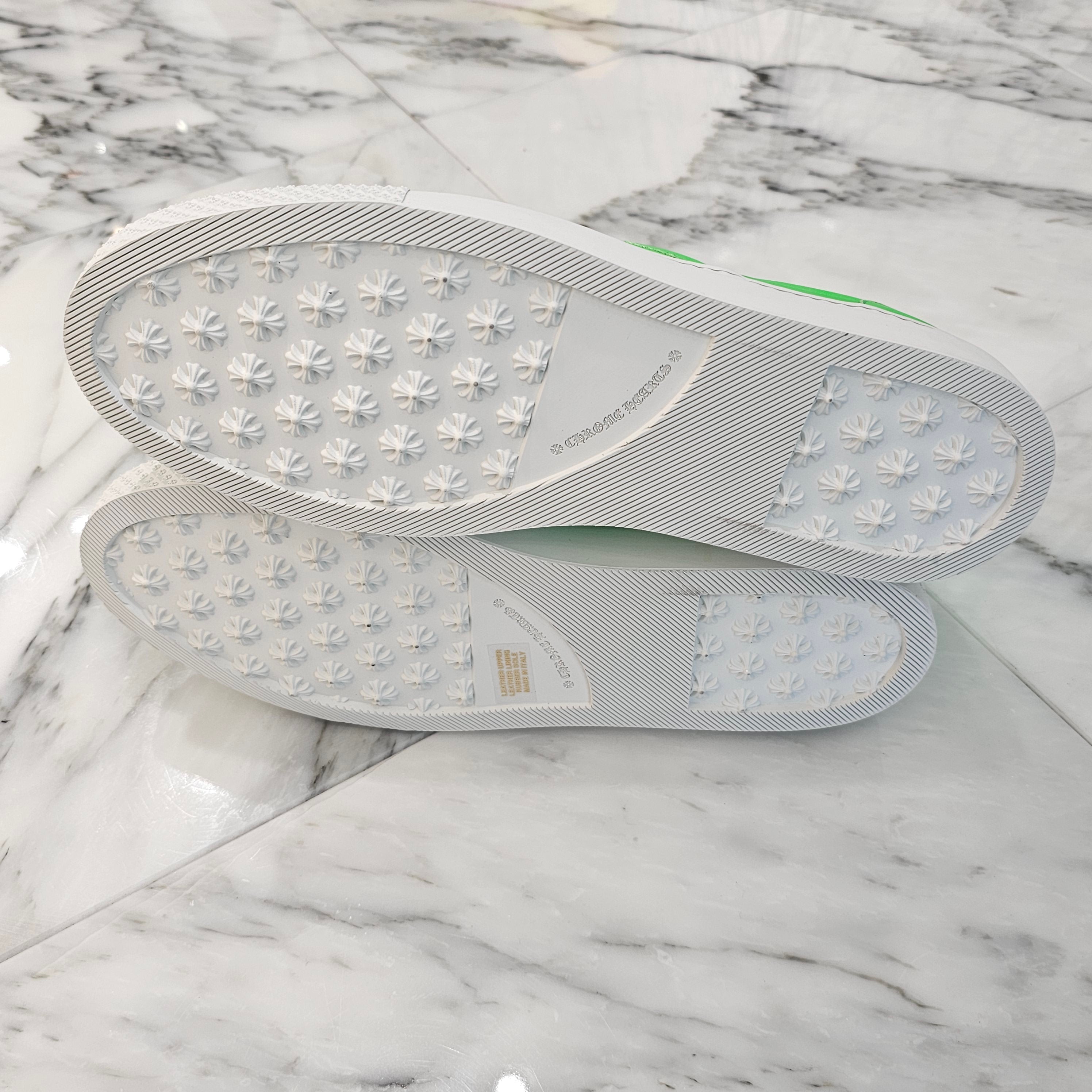 CHROME HEARTS Miami Limited Silver Filigree CH Cross Leather Patch Slip On Size 44（28cm～28.5cm） クロムハーツ マイアミ限定 シルバー フィリグリー CHクロス レザーパッチ スリッポン サイズ44（28cm～28.5cm）