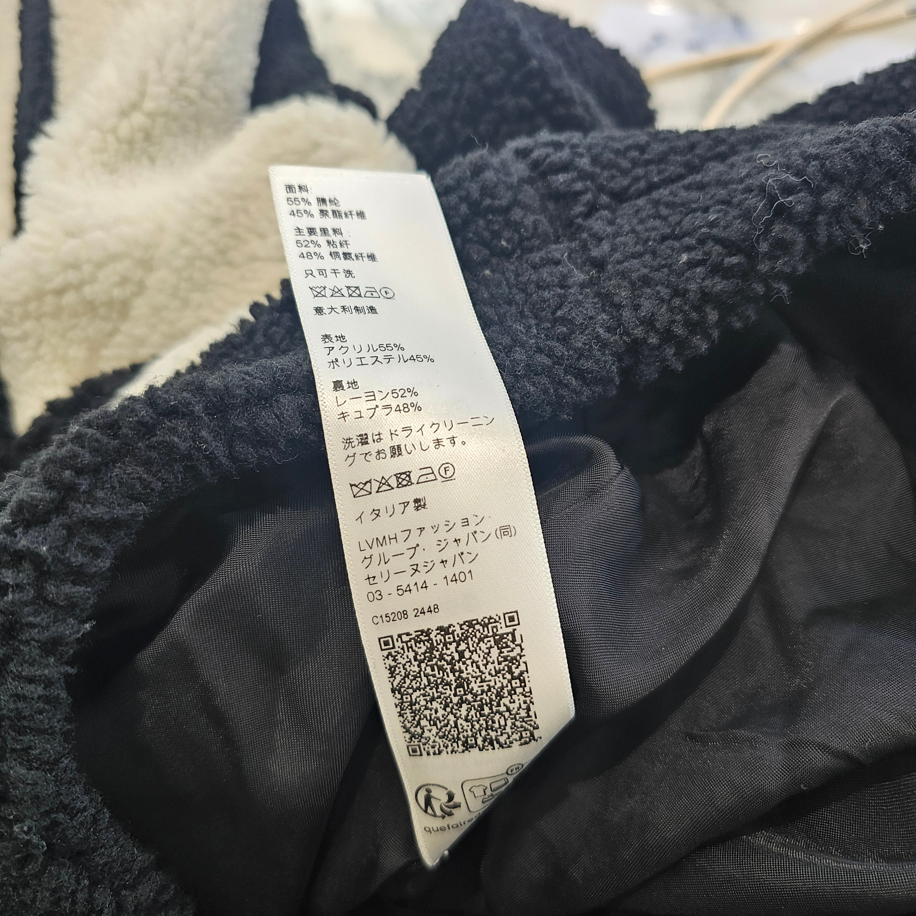 CELINE 2025SS Hooded Jacket In Jersey Fleece RV0JI699M.38AW Size XXL セリーヌ フーデッド ジャケット イン ジャージー フリース サイズXXL