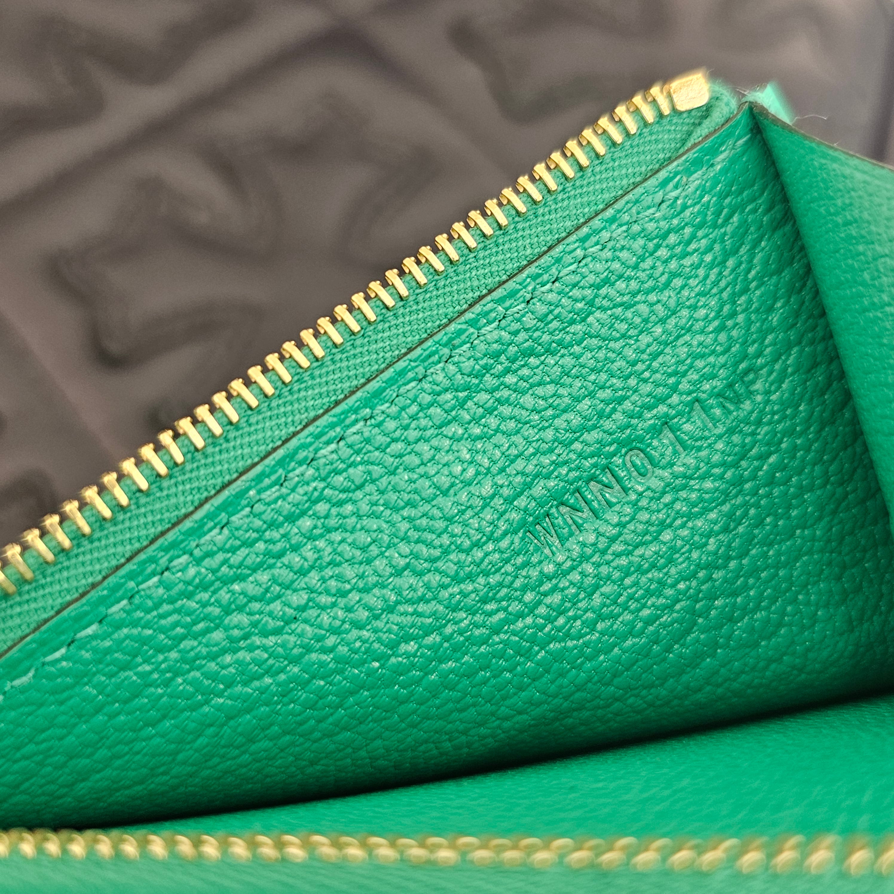 HERMES Bearn Compact Wallet "VERT JADE" W刻印 エルメス ベアン コンパクト ウォレット "ヴェールジェイド" W刻印