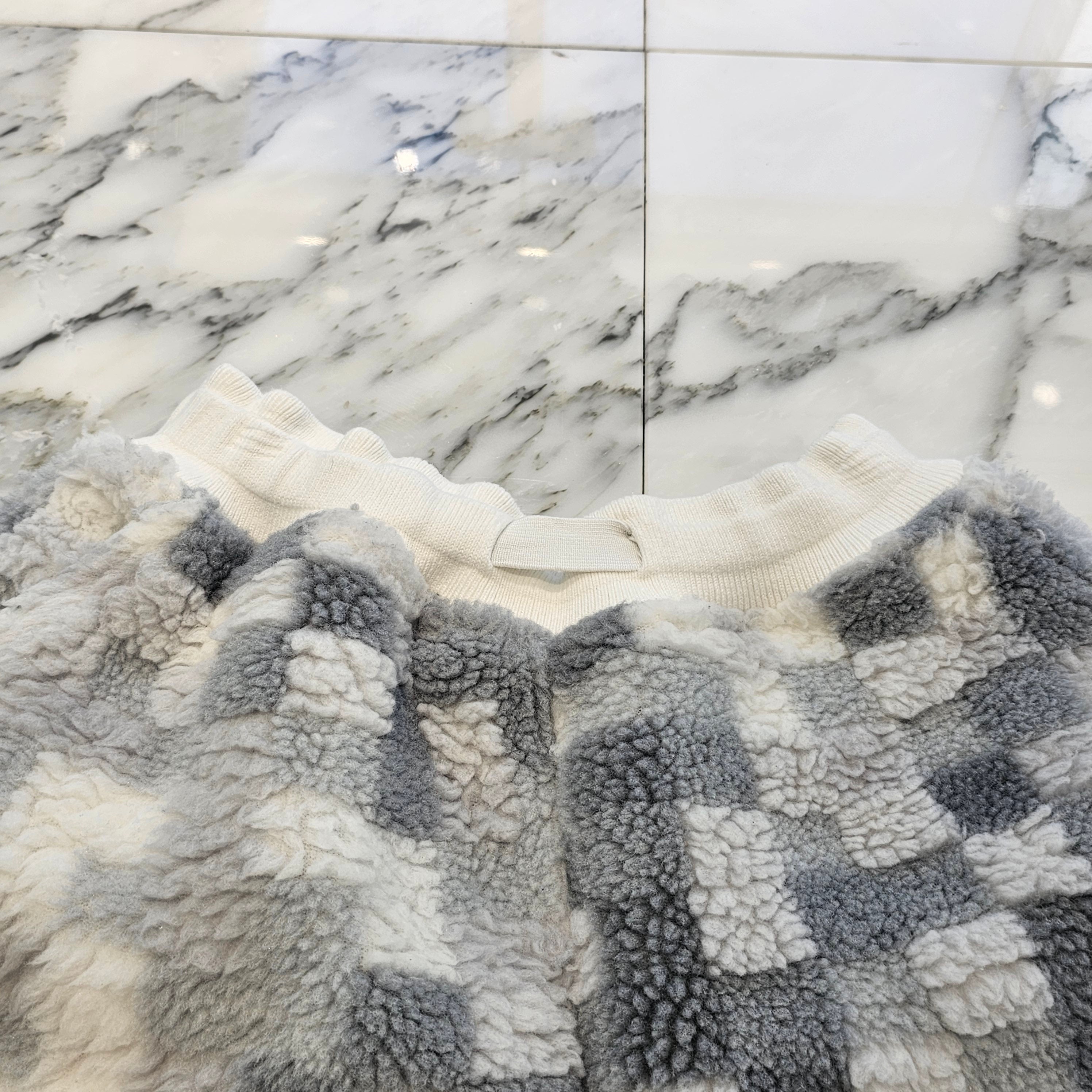 LOUIS VUITTON 2024AW Damouflage Snow Fleece Pants Size M ルイヴィトン ダモフラージュ スノー フリース パンツ サイズM