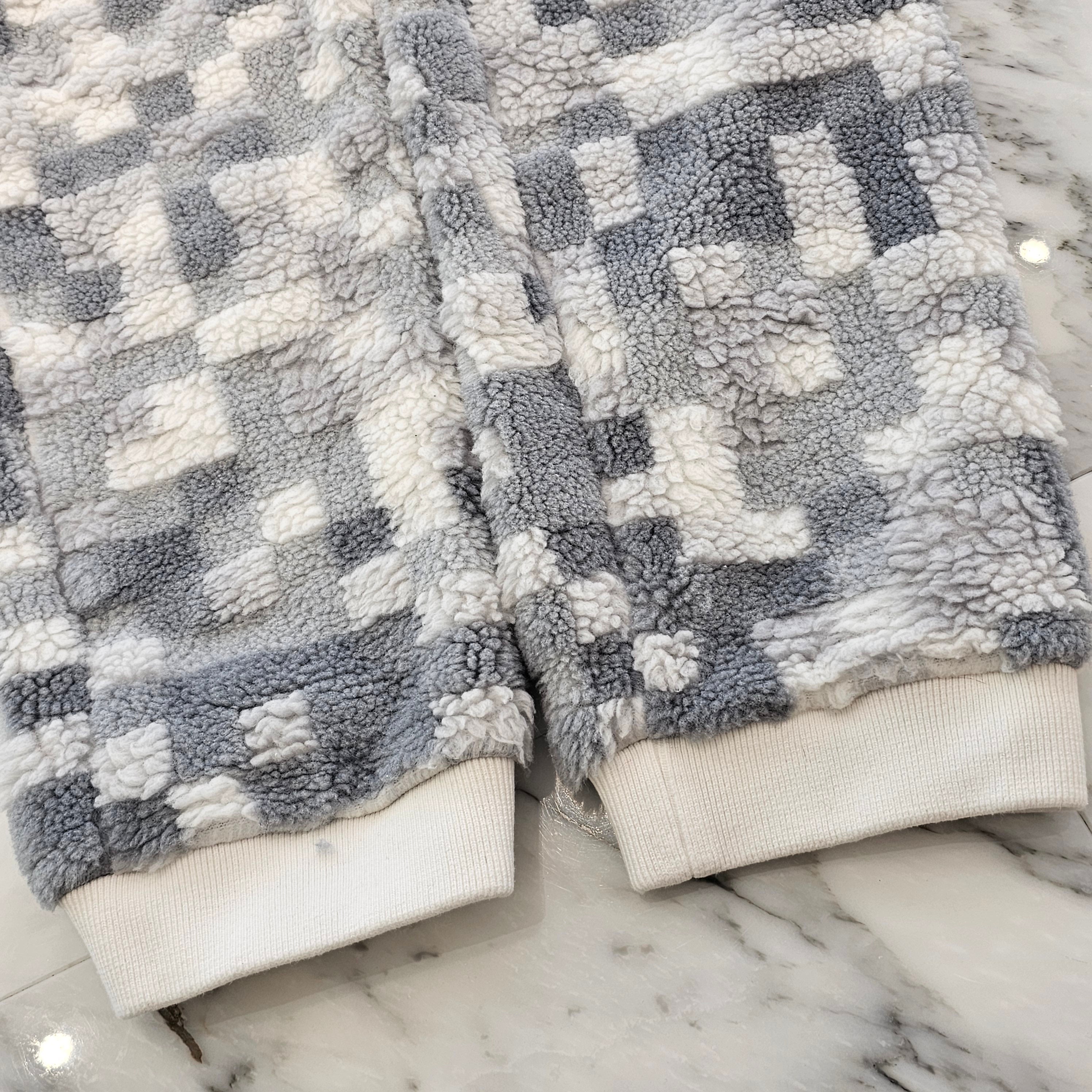 ルイヴィトン 24AW ダモフラージュ･スノー フリースパンツ イージーパンツ LOUIS VUITTON 2024AW Damouflage Snow Fleece Pants Size M ルイ