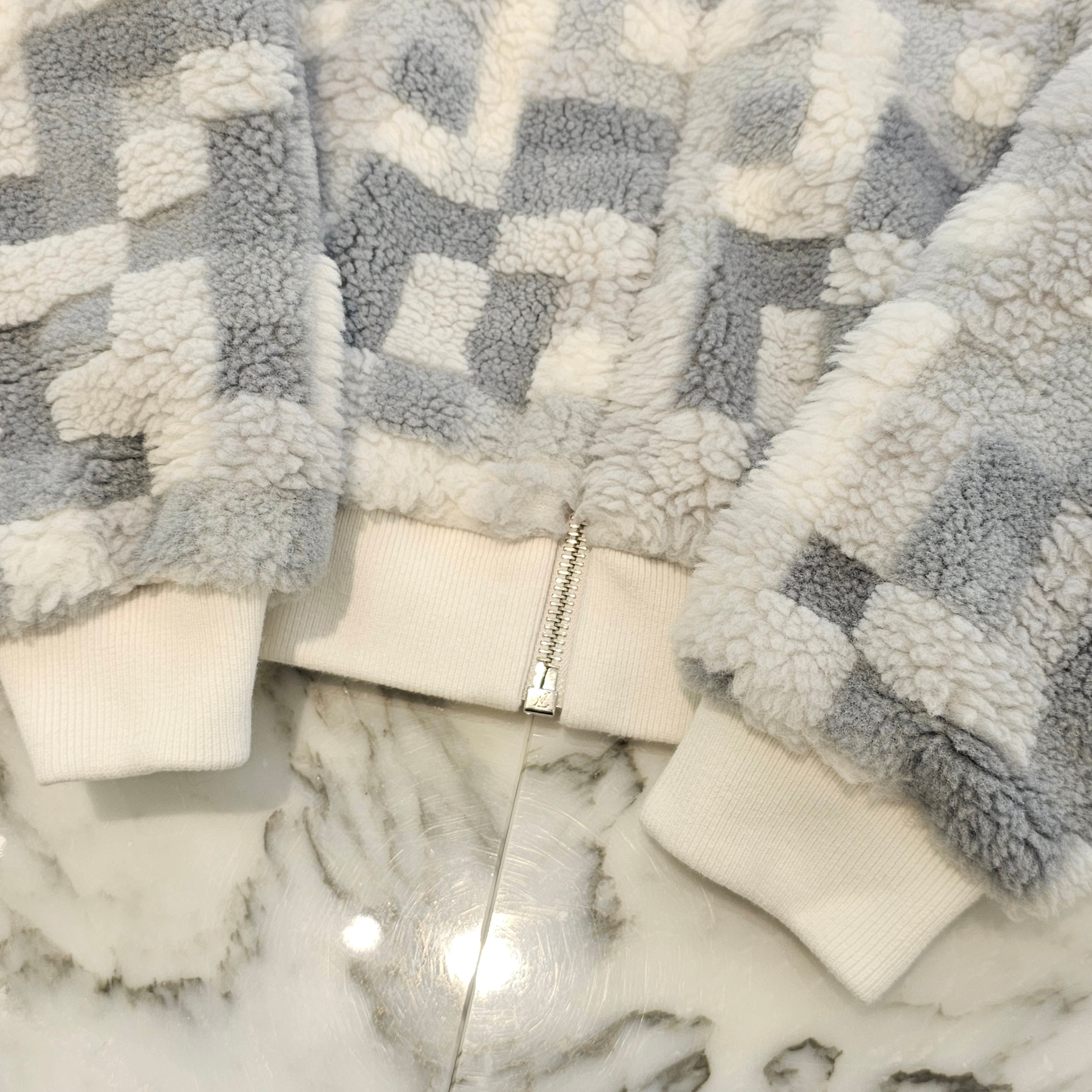 LOUIS VUITTON 2024AW Damouflage Snow Fleece Zip Jacket Size L ルイヴィトン ダモフラージュ スノー フリース ジップ ジャケット サイズL