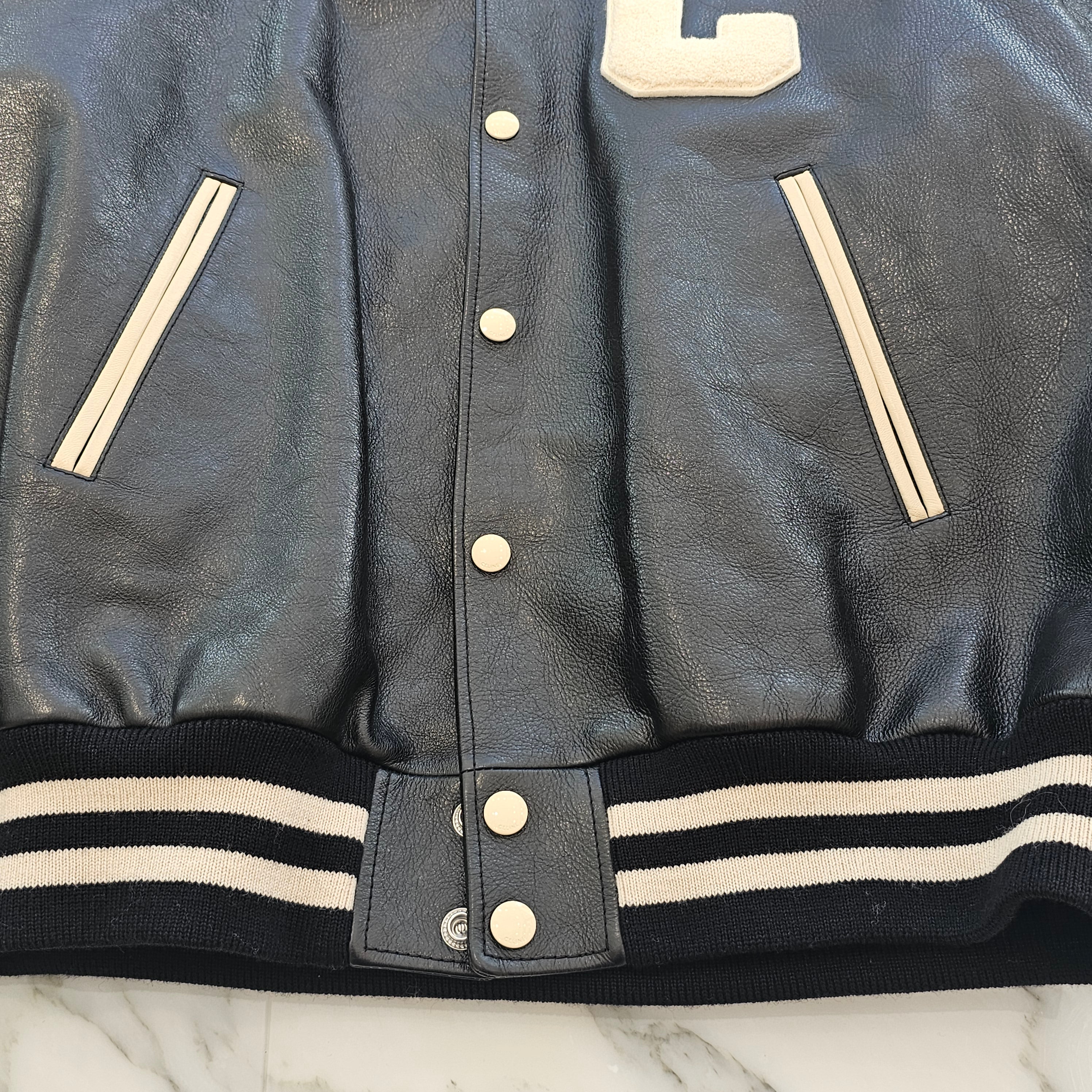 CELINE 2023AW Oversized Teddy Jacket 2EC24132O.38NI Size 52 セリーヌ オーバーサイズ テディジャケット サイズ52