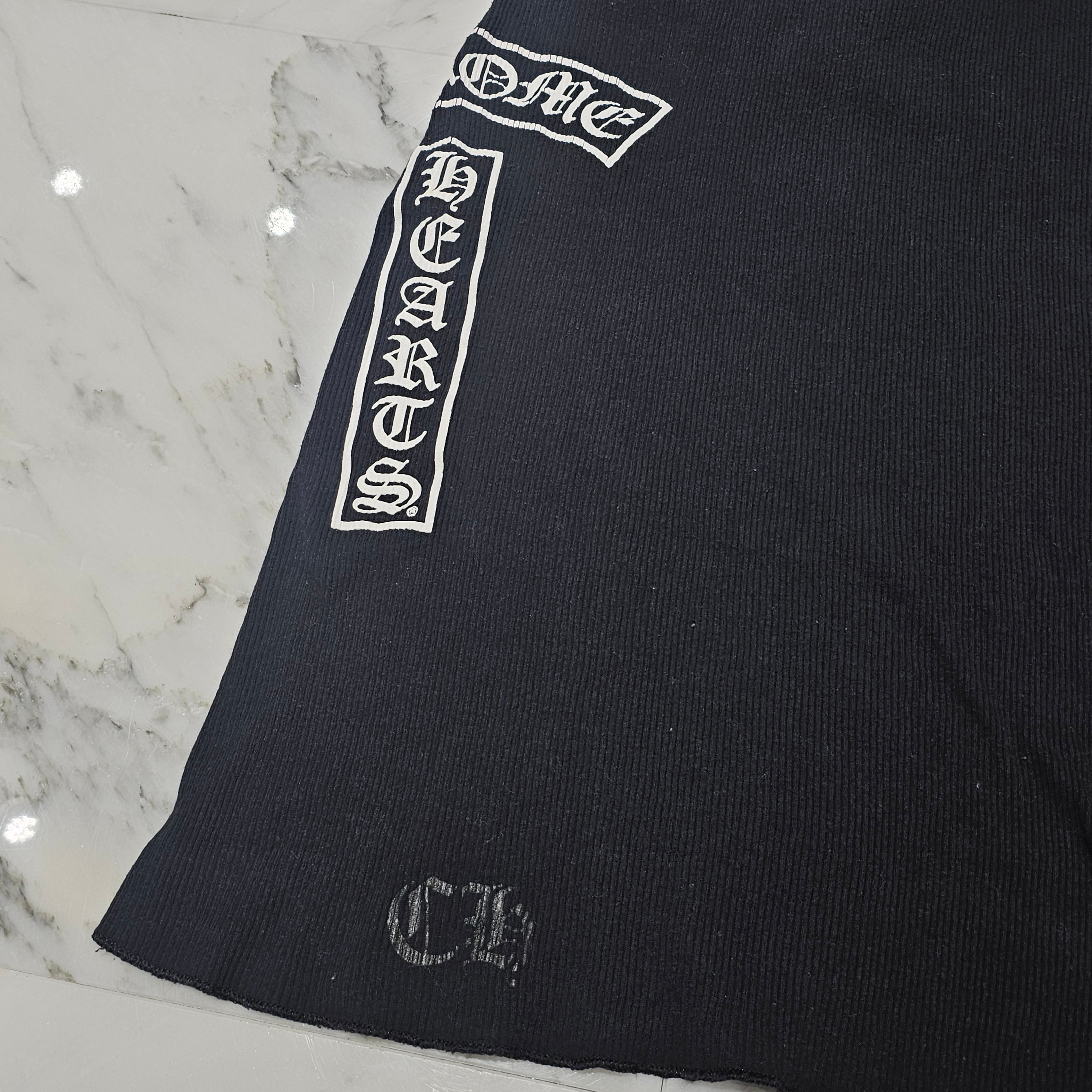 CHROME HEARTS Vertical Side Logo Tank Top Size XL クロムハーツ