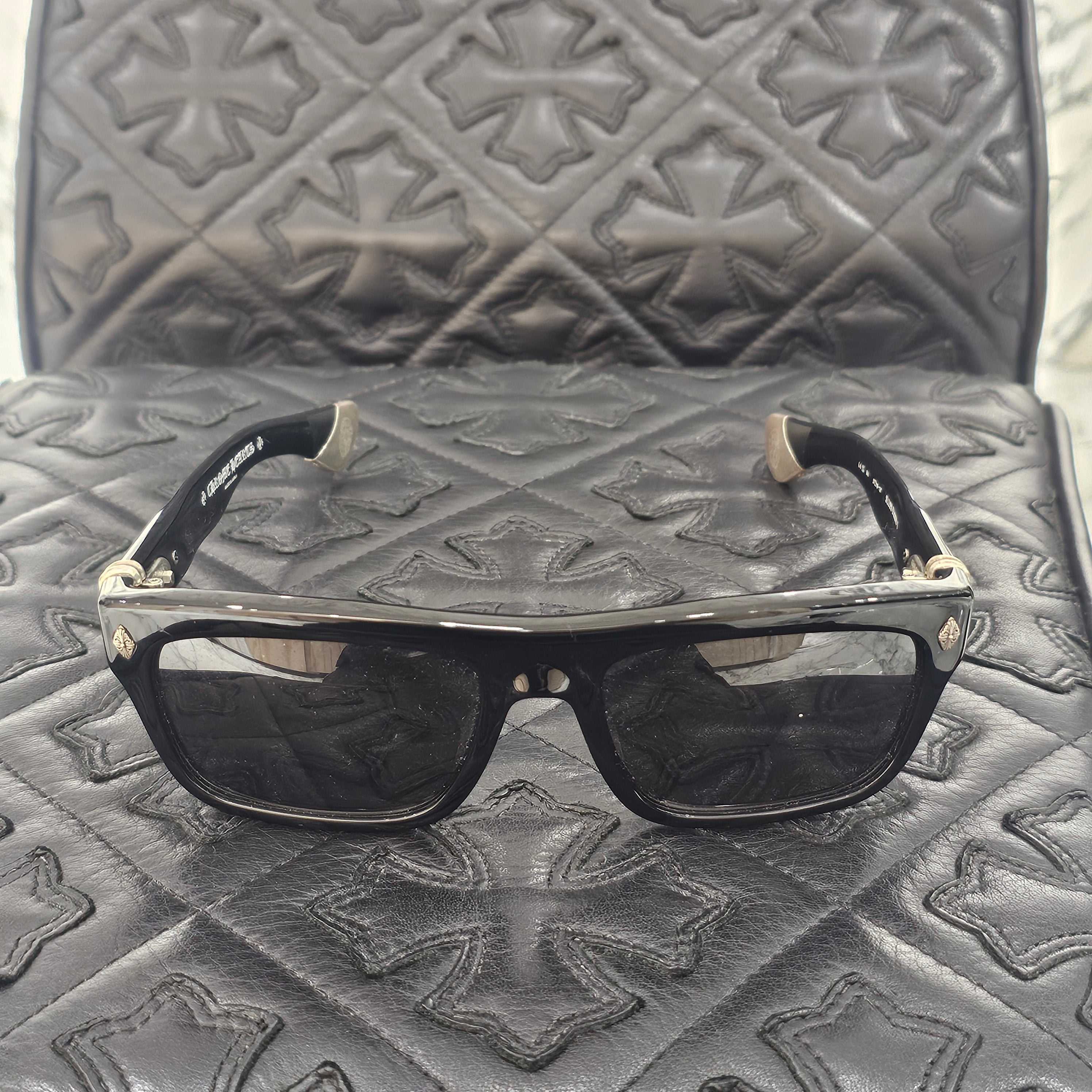 CHROME HEARTS SLUSS BUSSIN ⅡSunglasses Size 57□19-137 クロムハーツ スルス ブシン Ⅱ サングラス サイズ57□19-137