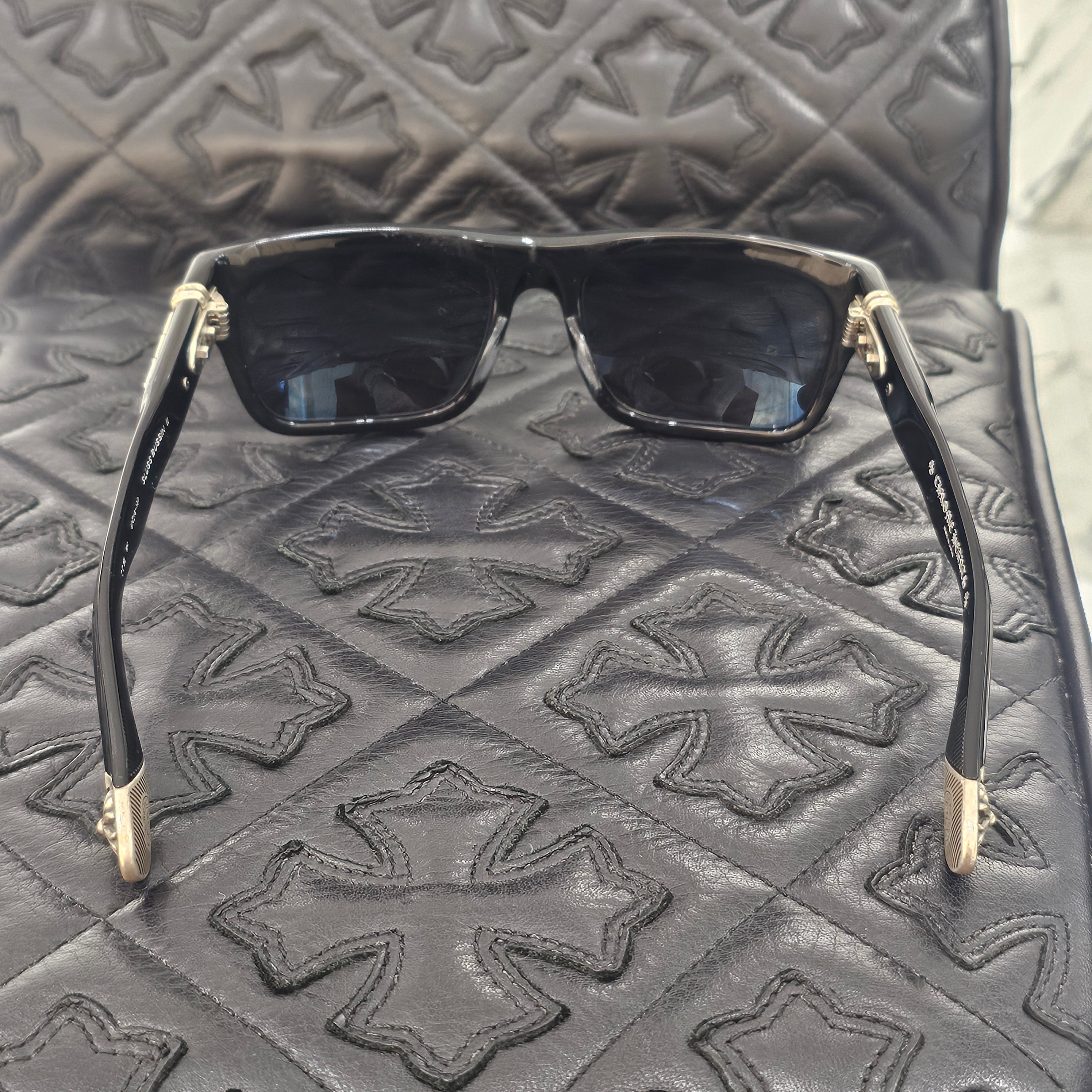 CHROME HEARTS SLUSS BUSSIN ⅡSunglasses Size 57□19-137 クロムハーツ スルス ブシン Ⅱ サングラス サイズ57□19-137