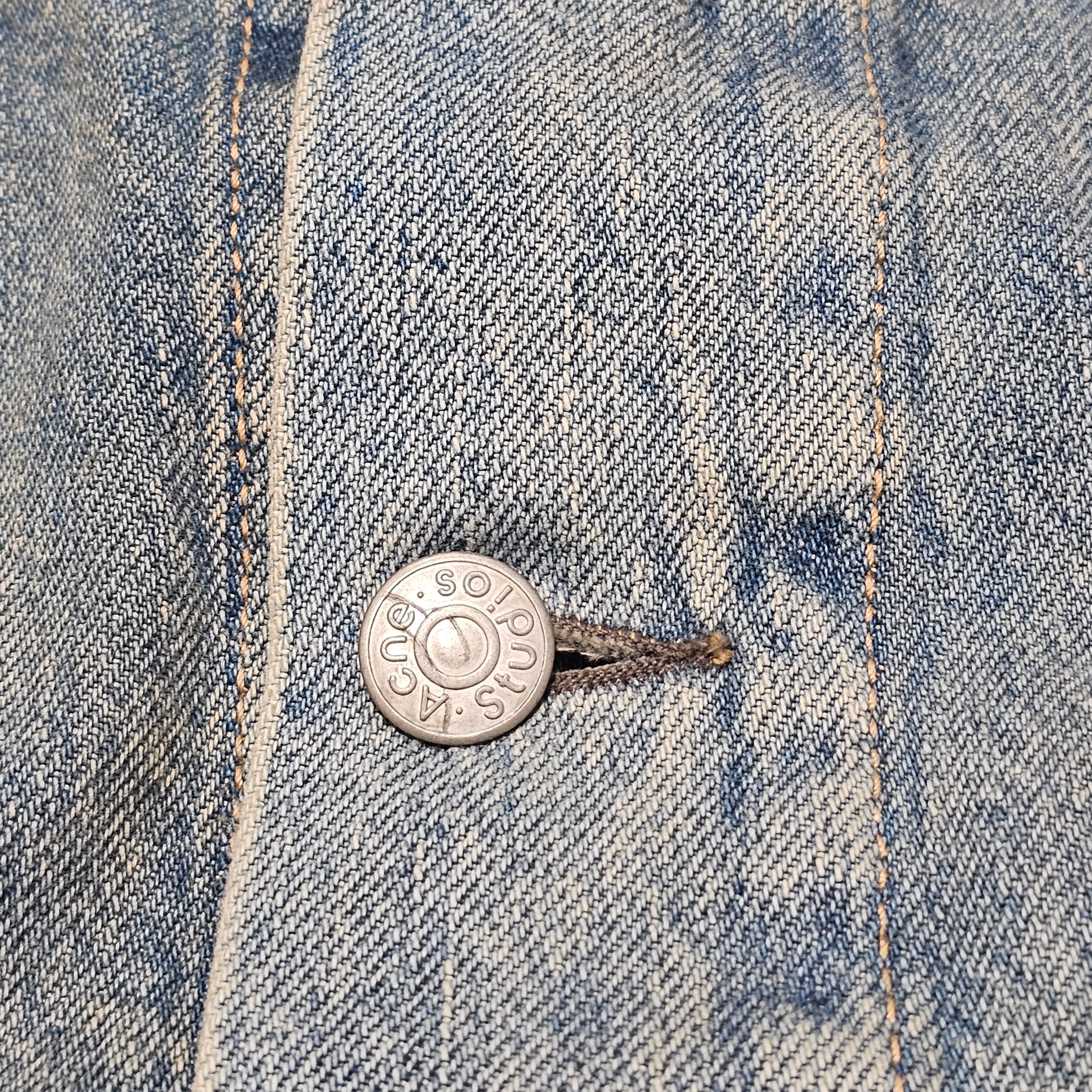 Acne Studios 2021AW Penicillin Treated Denim Jacket / Denim Pants Set Up Size XS / 31×30 アクネストゥディオズ ペニシリン 加工 デニムジャケット / デニムパンツ セットアップ サイズXS / サイズ31×30