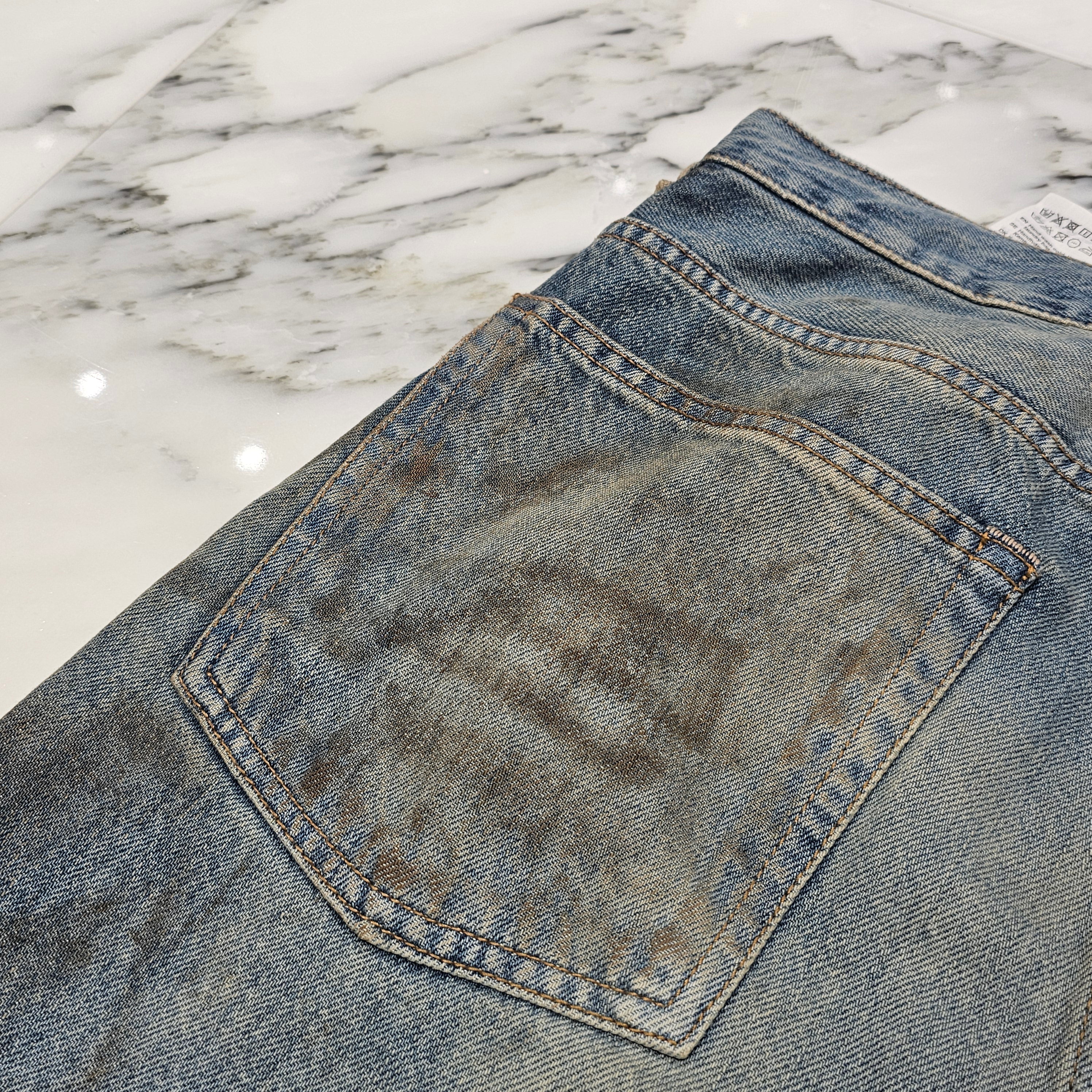 Acne Studios 2021AW Penicillin Treated Denim Jacket / Denim Pants Set Up Size XS / 31×30 アクネストゥディオズ ペニシリン 加工 デニムジャケット / デニムパンツ セットアップ サイズXS / サイズ31×30