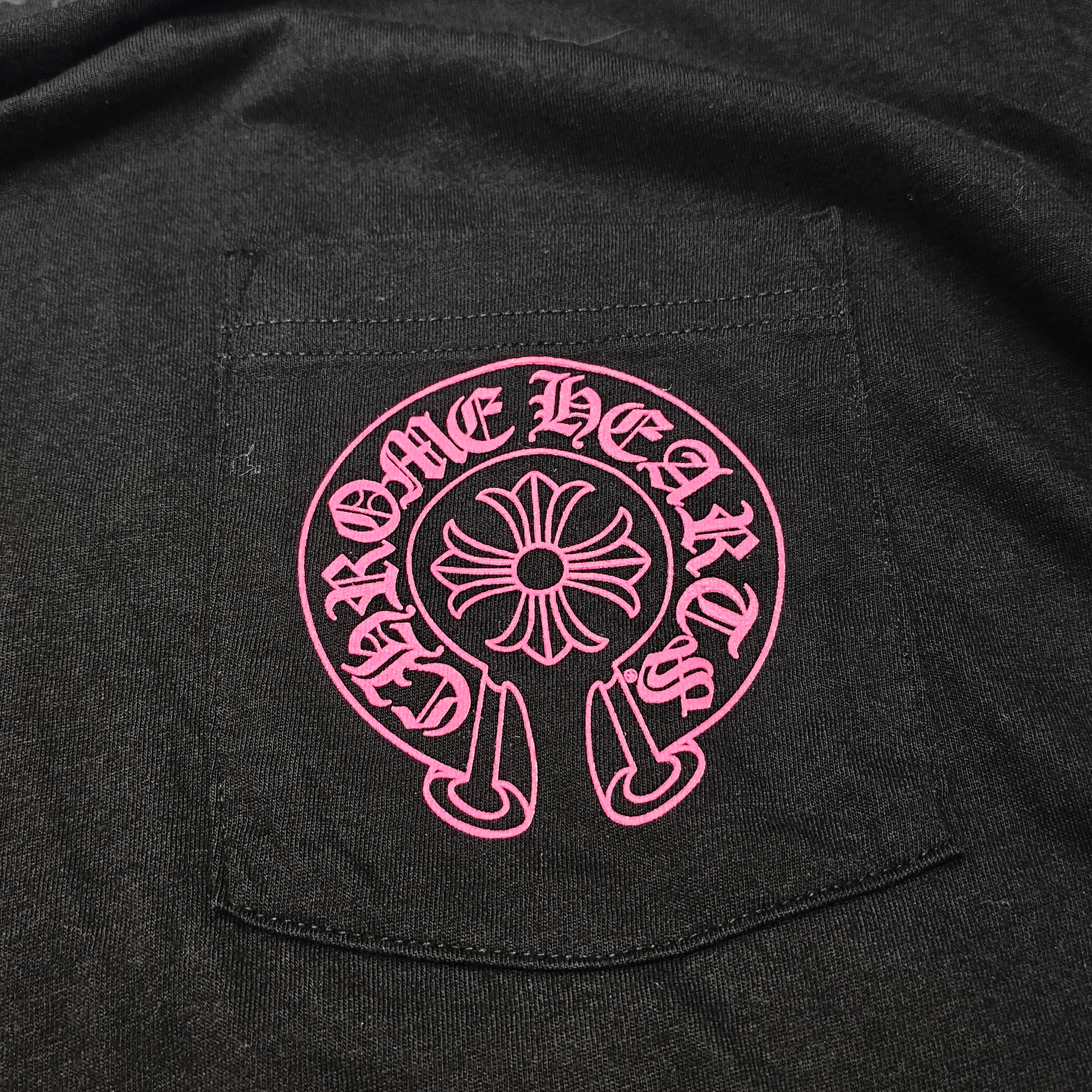 CHROME HEARTS 2025AW Pink Horseshoe Tee Size S クロムハーツ ピンク