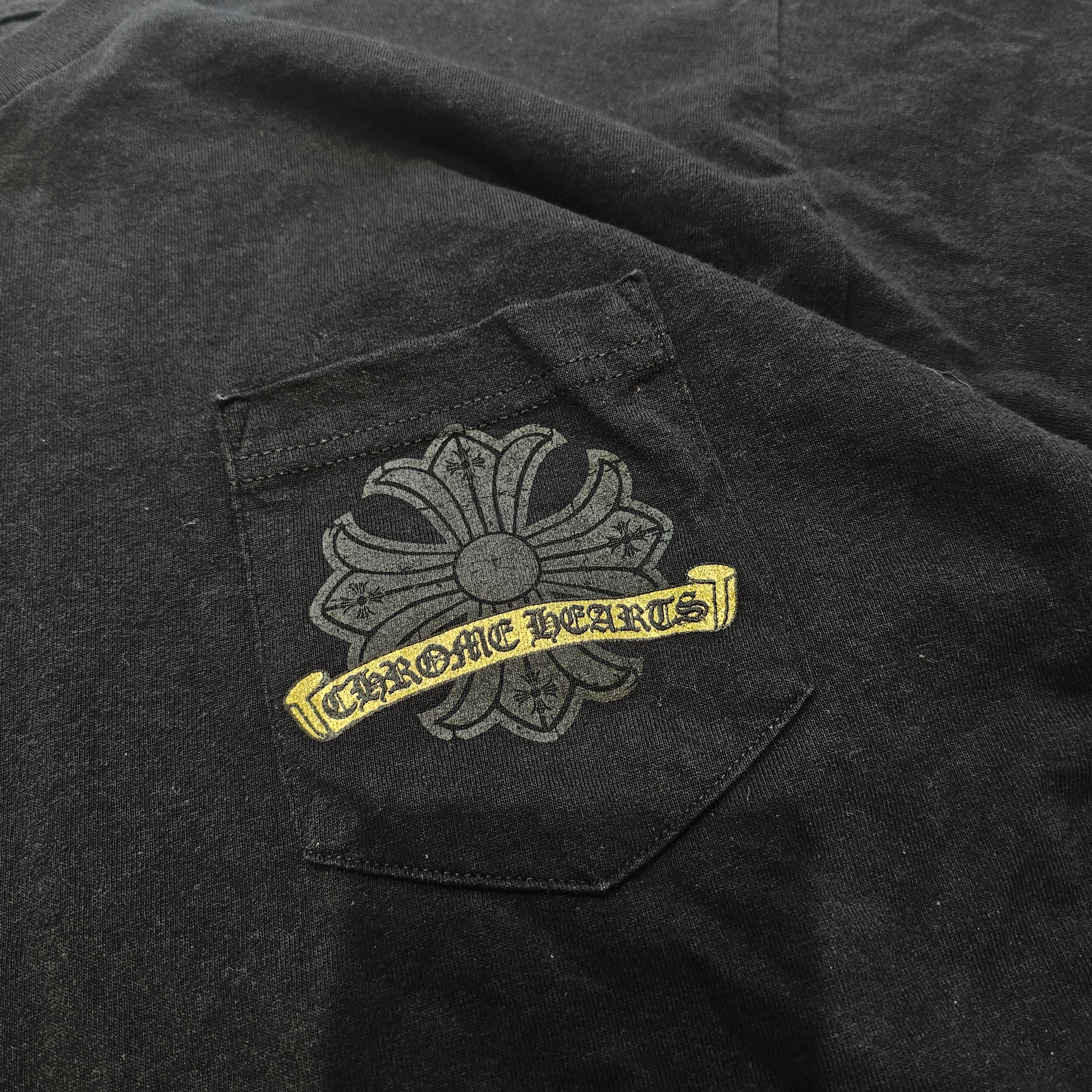 CHROME HEARTS CH Plus Horseshoe Print Tee Size L クロムハーツ CHプラス ホースシュー プリント Tシャツ サイズL