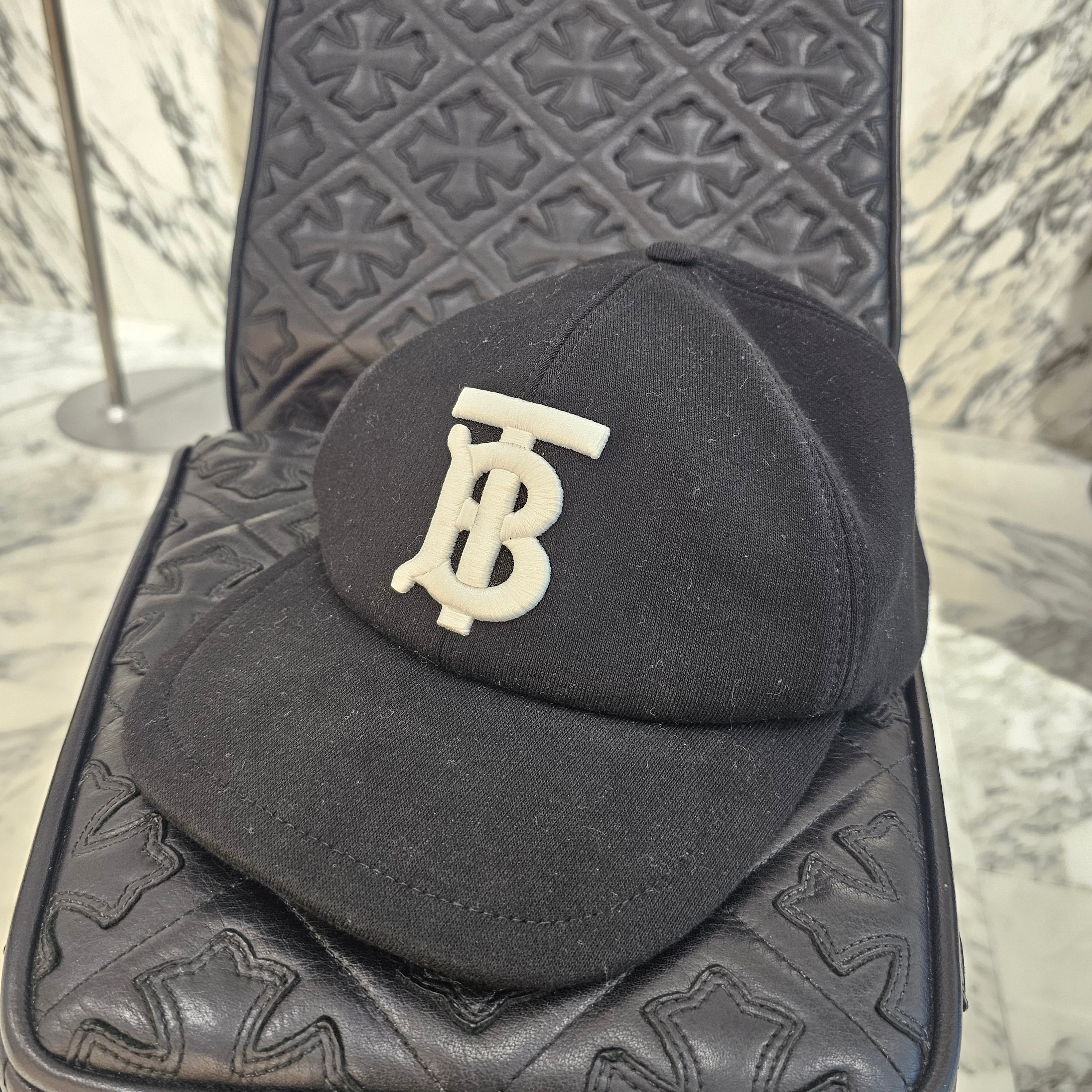 BURBERRY TB Logo Embroidery Base Ball Cap 8038141 Size L バーバリー TBロゴ 刺繍 ベースボール キャップ サイズL