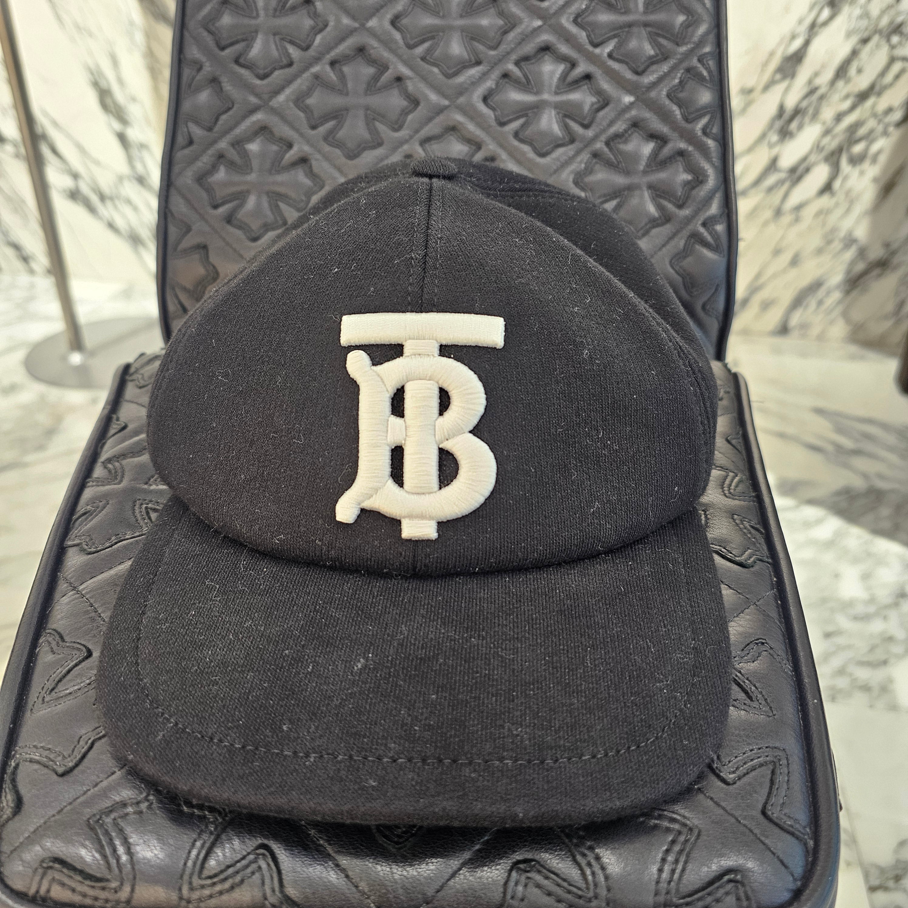 BURBERRY TB Logo Embroidery Base Ball Cap 8038141 Size L バーバリー TBロゴ 刺繍 ベースボール キャップ サイズL