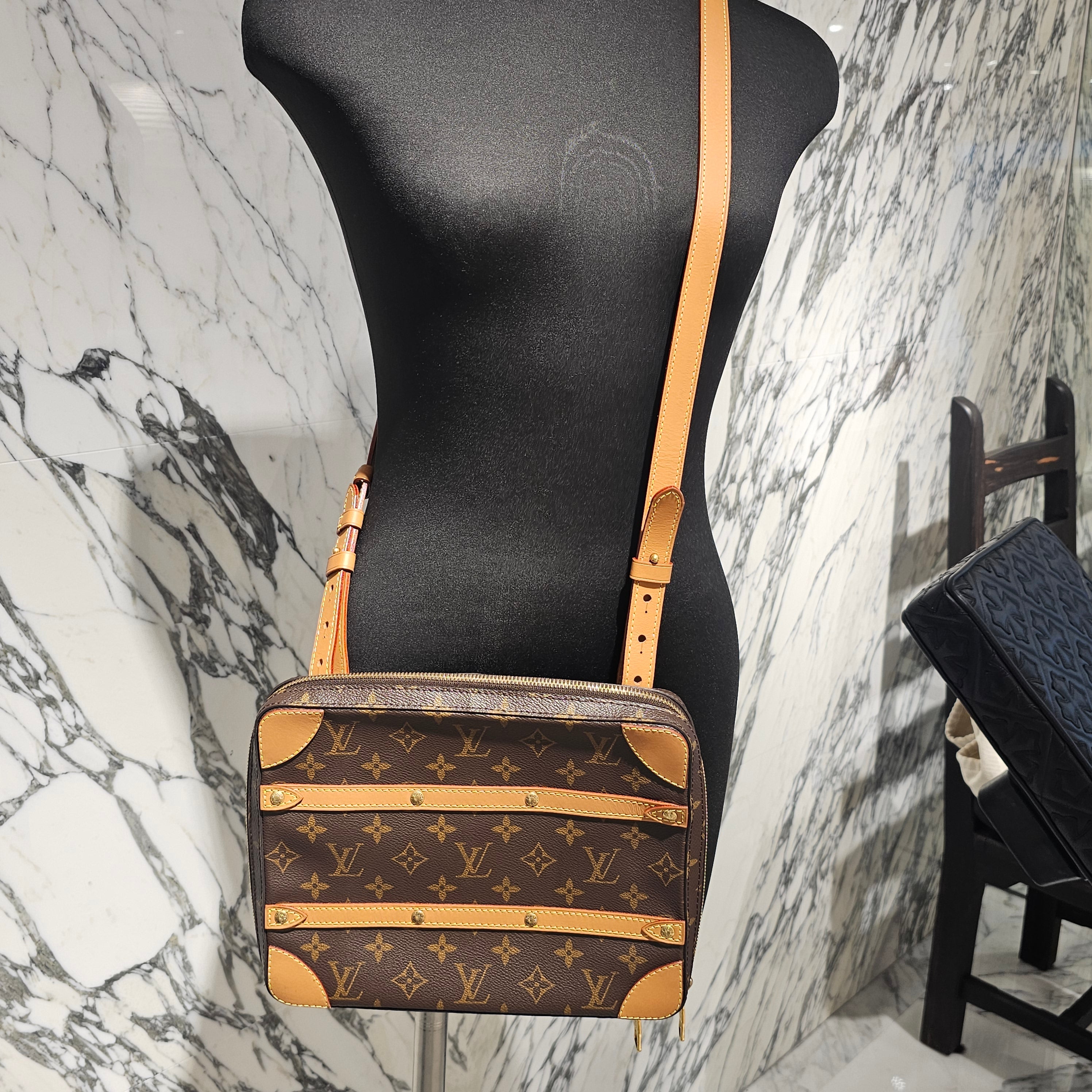 LOUIS VUITTON 2019SS Monogram Soft Trunk Messenger PM Shoulder Bag M68494 ルイヴィトン モノグラム ソフトトランク メッセンジャー PM ショルダーバッグ