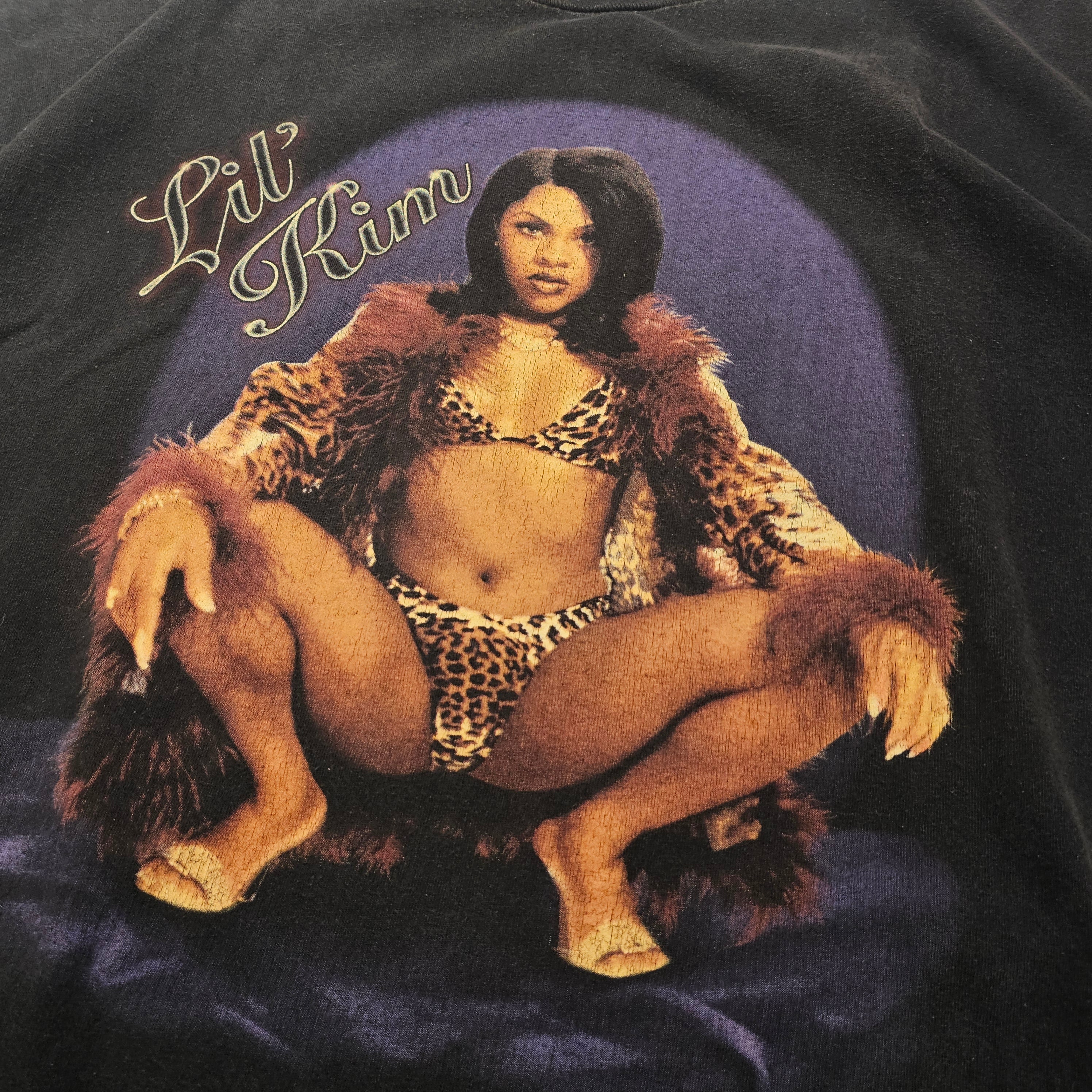 Vintage 90's Lil Kim "Queen Bee HARD CORE" 1997 AAA S/S Tee Size XL 90's リルキム "クイーンビー ハードコア" 1997 AAA社製 Tシャツ サイズXL