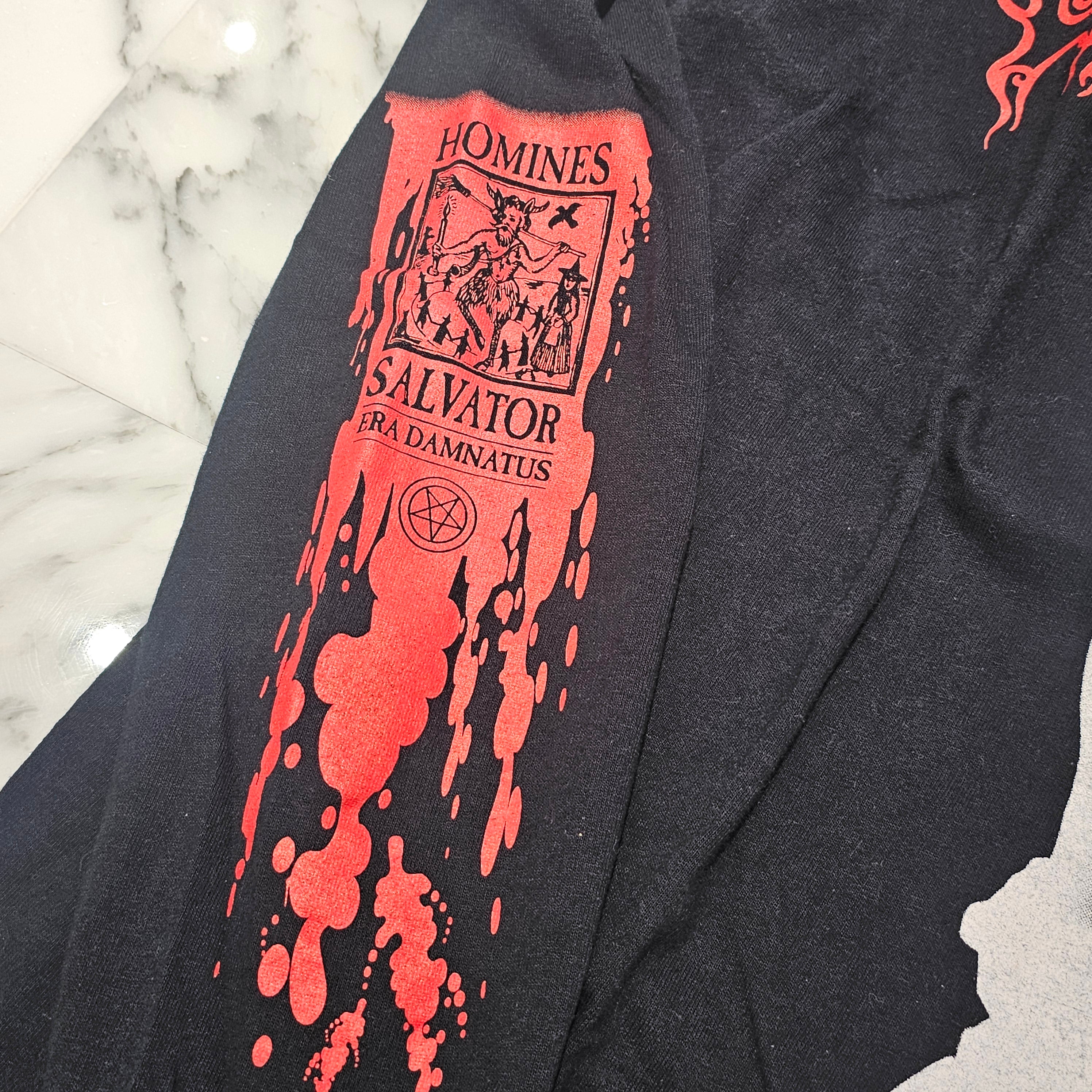 Vintage 90's Cradle Of Filth Y2K "VESTAL MASTURBATION" GILDAN L/S Tee Size XL 90's クレイドルオブフィルス Y2K "ベスタルマスターベーション" ギルダン社製 ロングスリーブTシャツ サイズXL