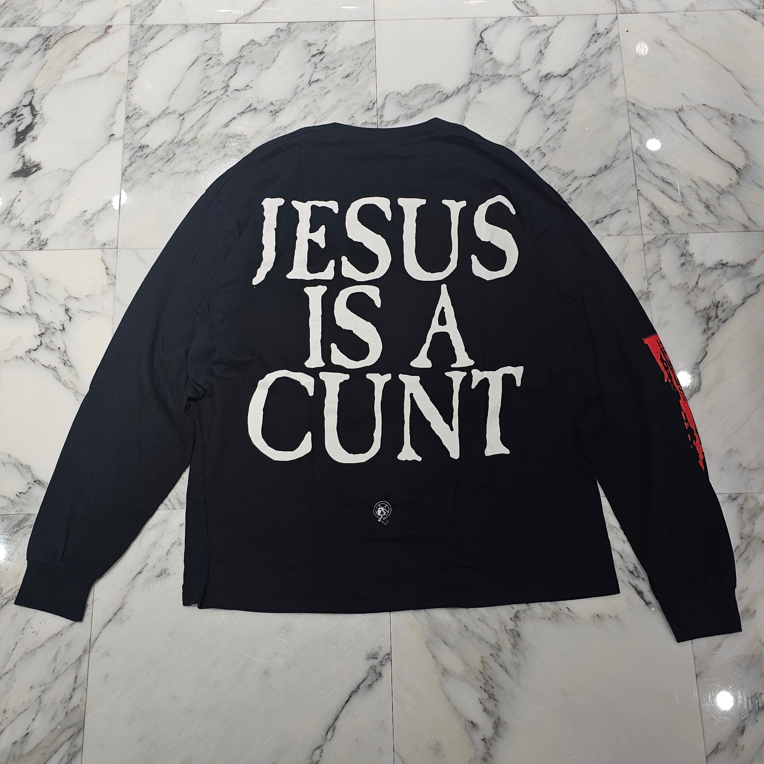 Vintage 90's Cradle Of Filth Y2K "VESTAL MASTURBATION" GILDAN L/S Tee Size XL 90's クレイドルオブフィルス Y2K "ベスタルマスターベーション" ギルダン社製 ロングスリーブTシャツ サイズXL