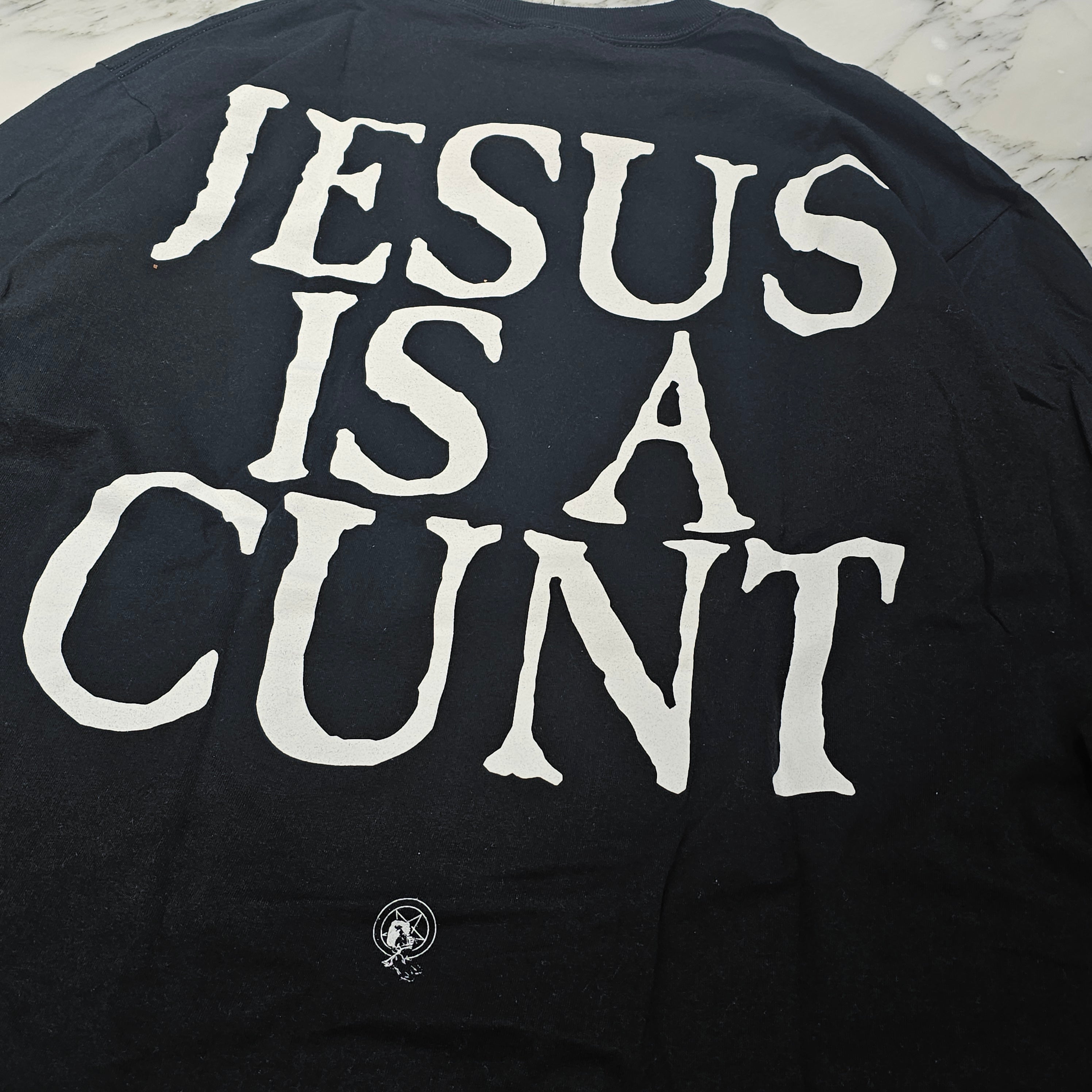 Vintage 90's Cradle Of Filth Y2K "VESTAL MASTURBATION" GILDAN L/S Tee Size XL 90's クレイドルオブフィルス Y2K "ベスタルマスターベーション" ギルダン社製 ロングスリーブTシャツ サイズXL