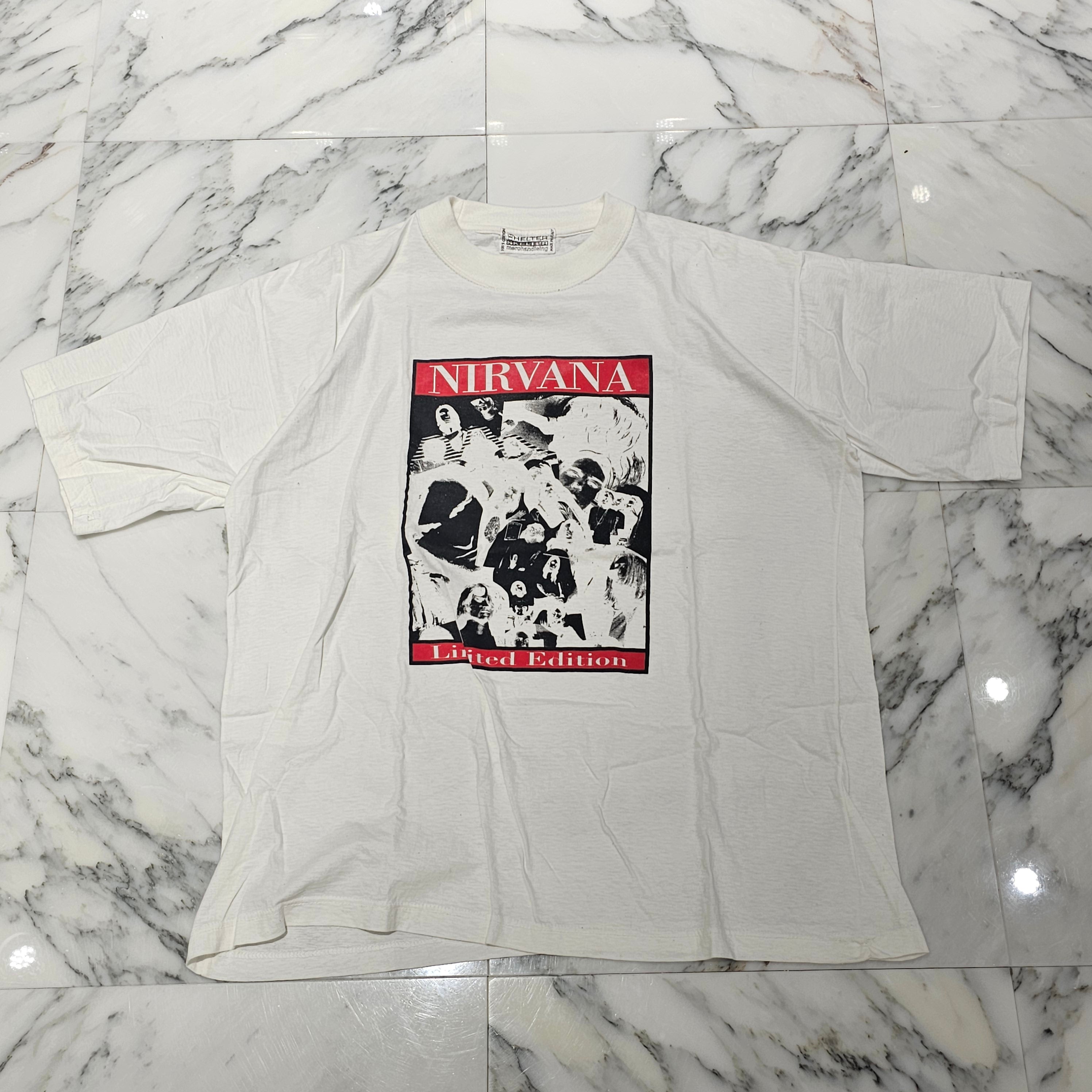 Vintage 90's Nirvana "BOX LIMITED EDITION" Helter Skelter S/S Tee 90's ニルヴァーナ "ボックスリミテッドエディション" ヘルタースケルシャー社製 Tシャツ