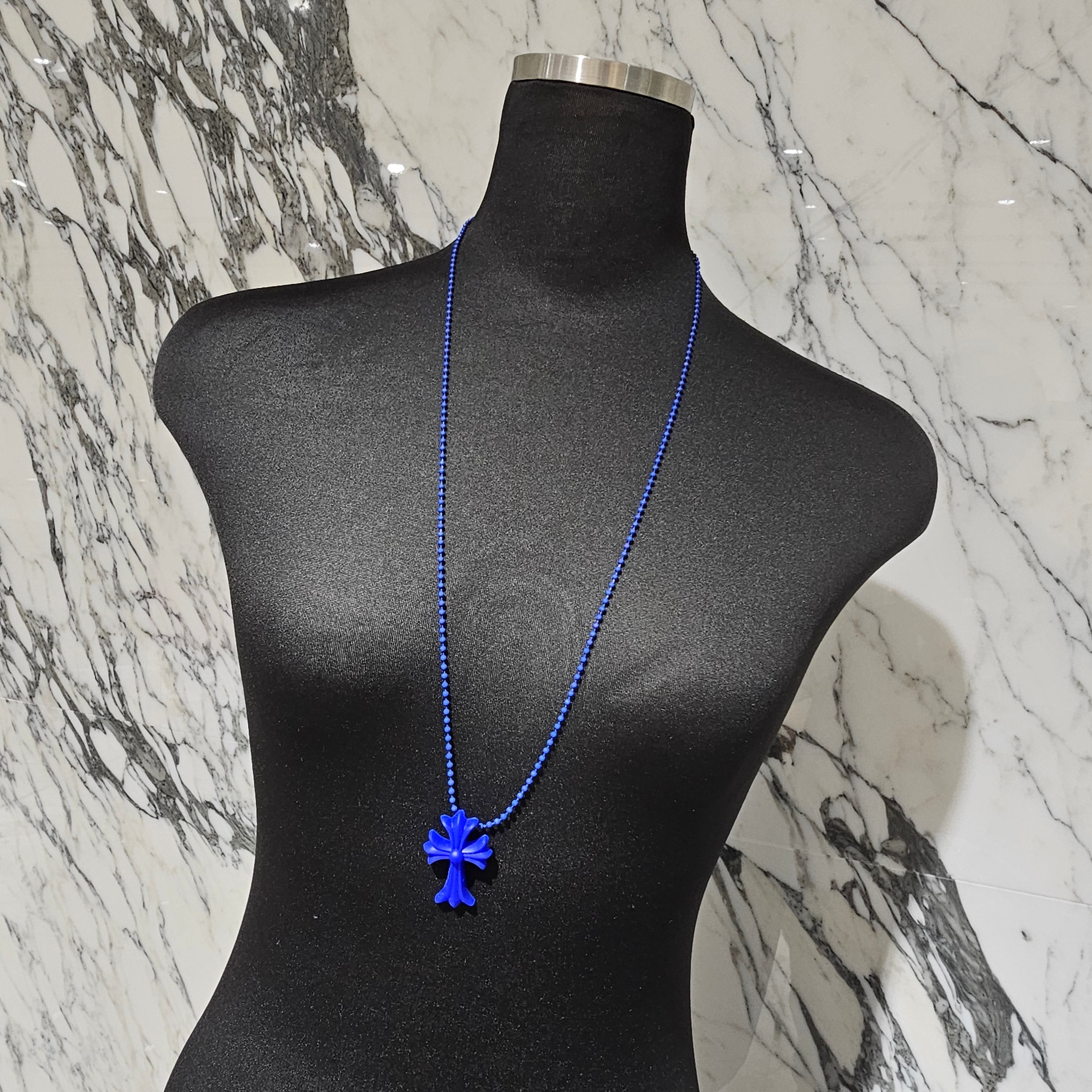 CHROME HEARTS PENDANT CH CRS SML PLSTC クロムハーツ CHクロススモール シリコンラバー ペンダント