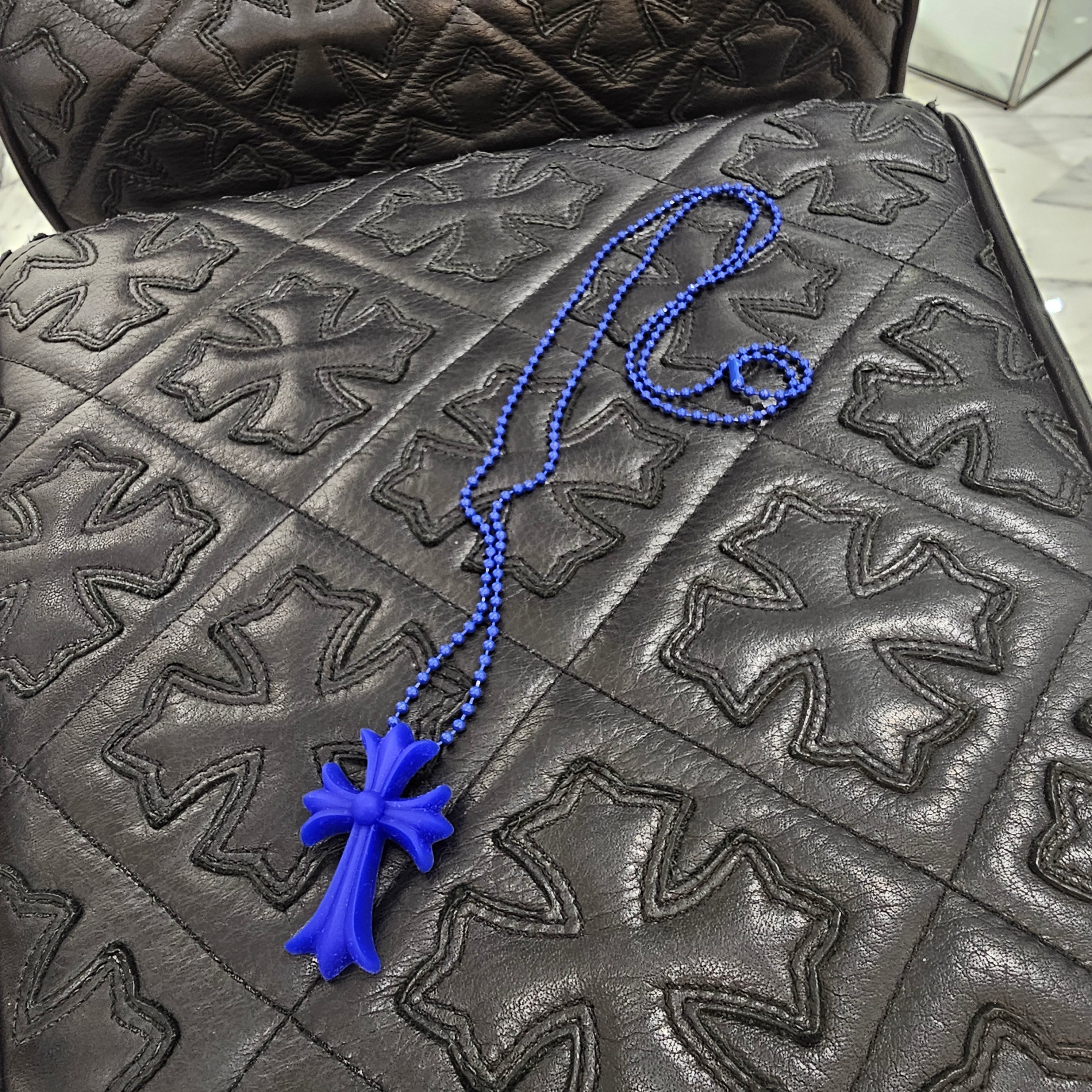CHROME HEARTS PENDANT CH CRS SML PLSTC クロムハーツ CHクロススモール シリコンラバー ペンダント