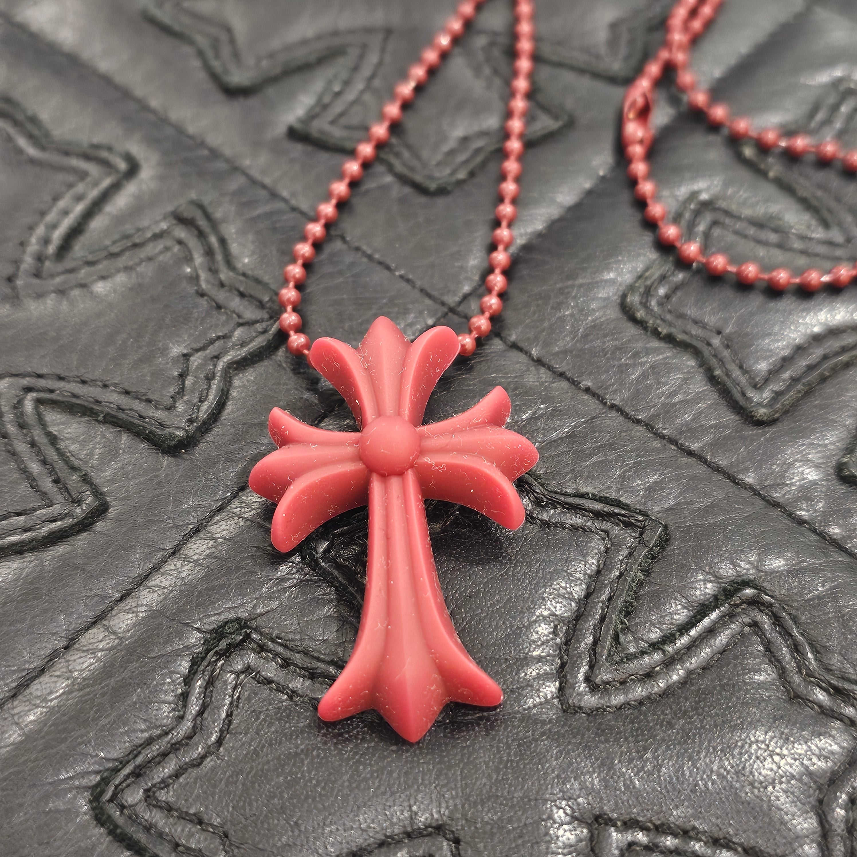 CHROME HEARTS PENDANT CH CRS SML PLSTC クロムハーツ CHクロススモール シリコンラバー ペンダント