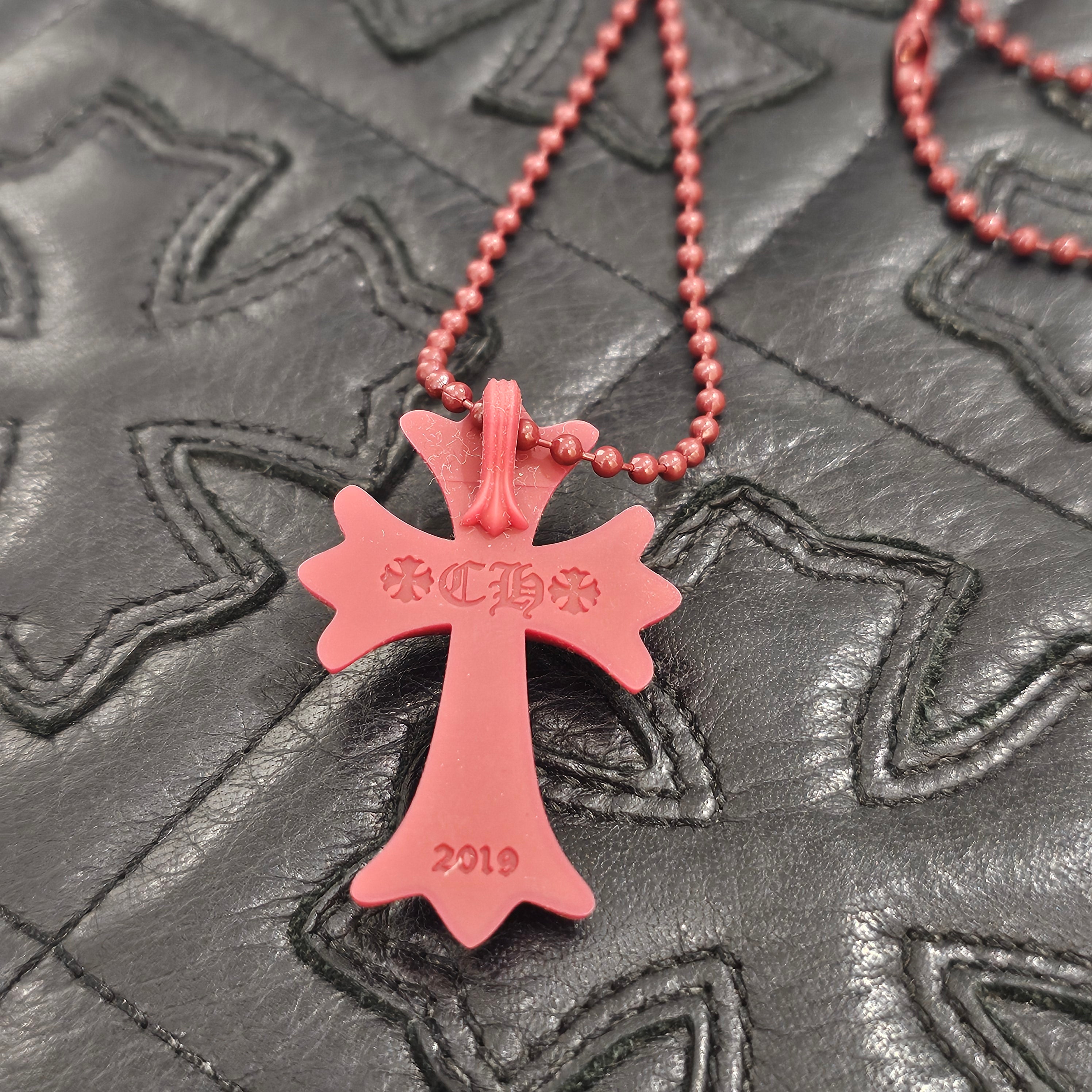 CHROME HEARTS PENDANT CH CRS SML PLSTC クロムハーツ CHクロススモール シリコンラバー ペンダント