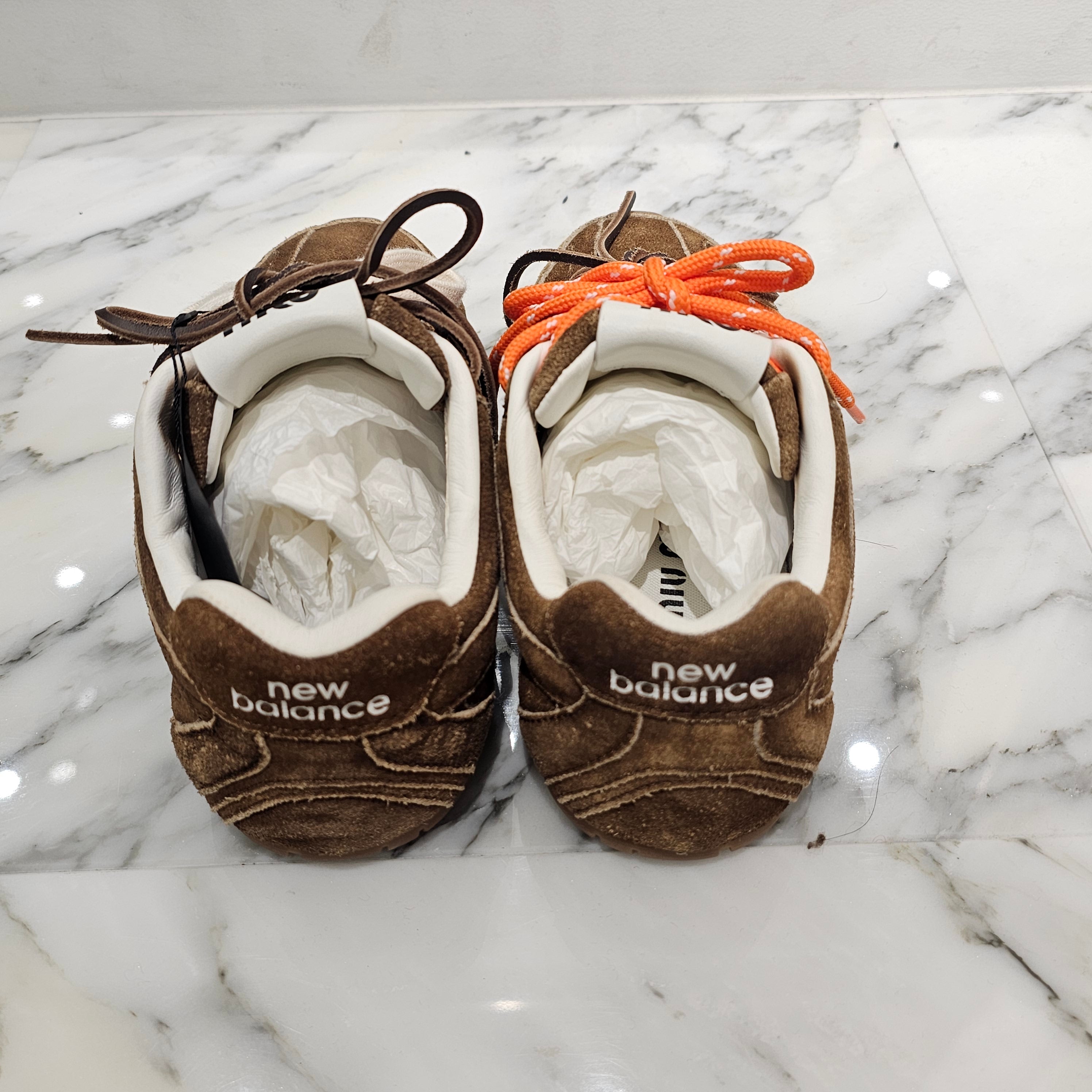 MIU MIU × new balance 530 SL Suede Mesh Sneaker 5E165E Z5O F0401 Size 36（23cm）ミュウミュウ × ニューバランス 530 SL スエード メッシュ スニーカー サイズ36（23cm）