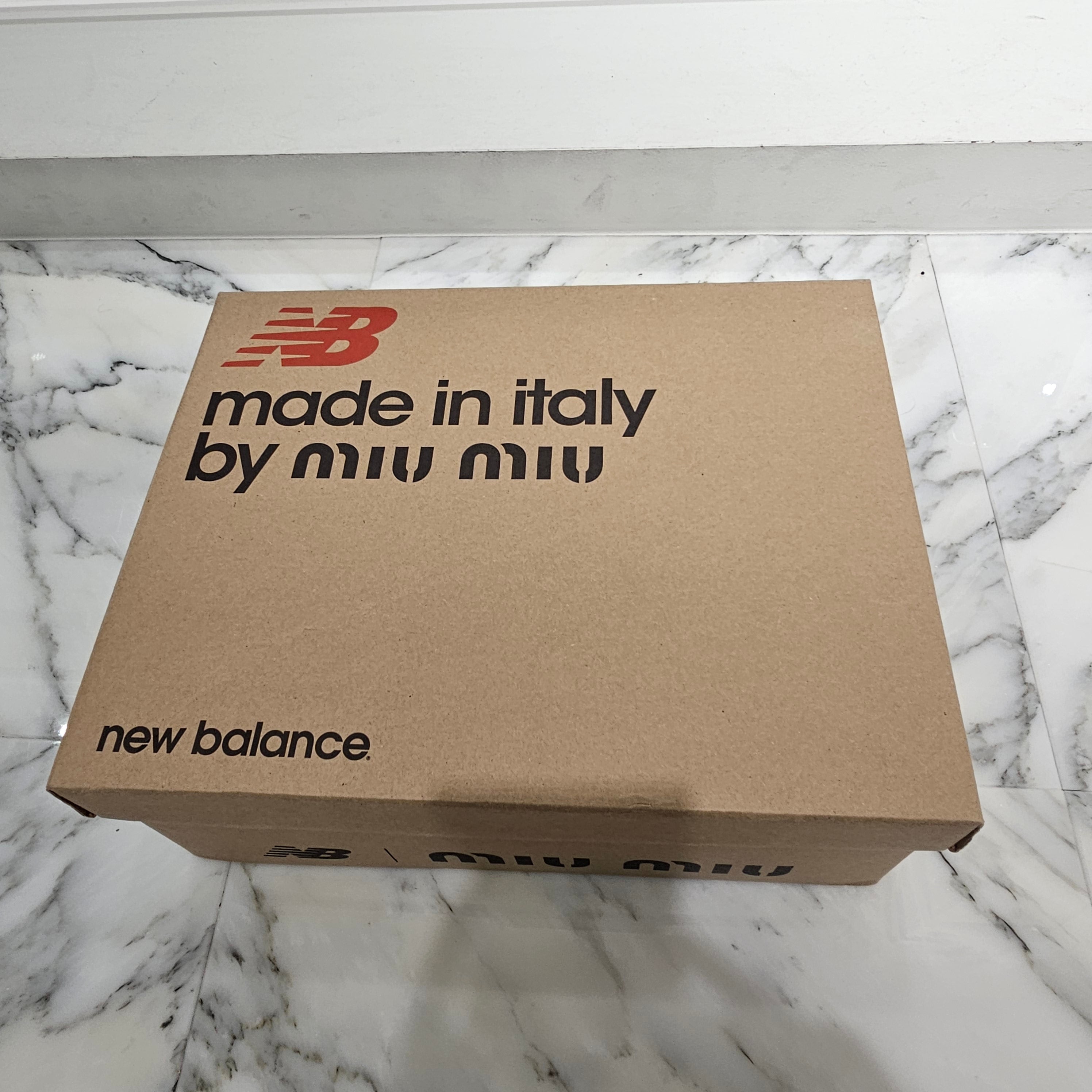 MIU MIU × new balance 530 SL Suede Mesh Sneaker 5E165E Z5O F0401 Size 36（23cm）ミュウミュウ × ニューバランス 530 SL スエード メッシュ スニーカー サイズ36（23cm）
