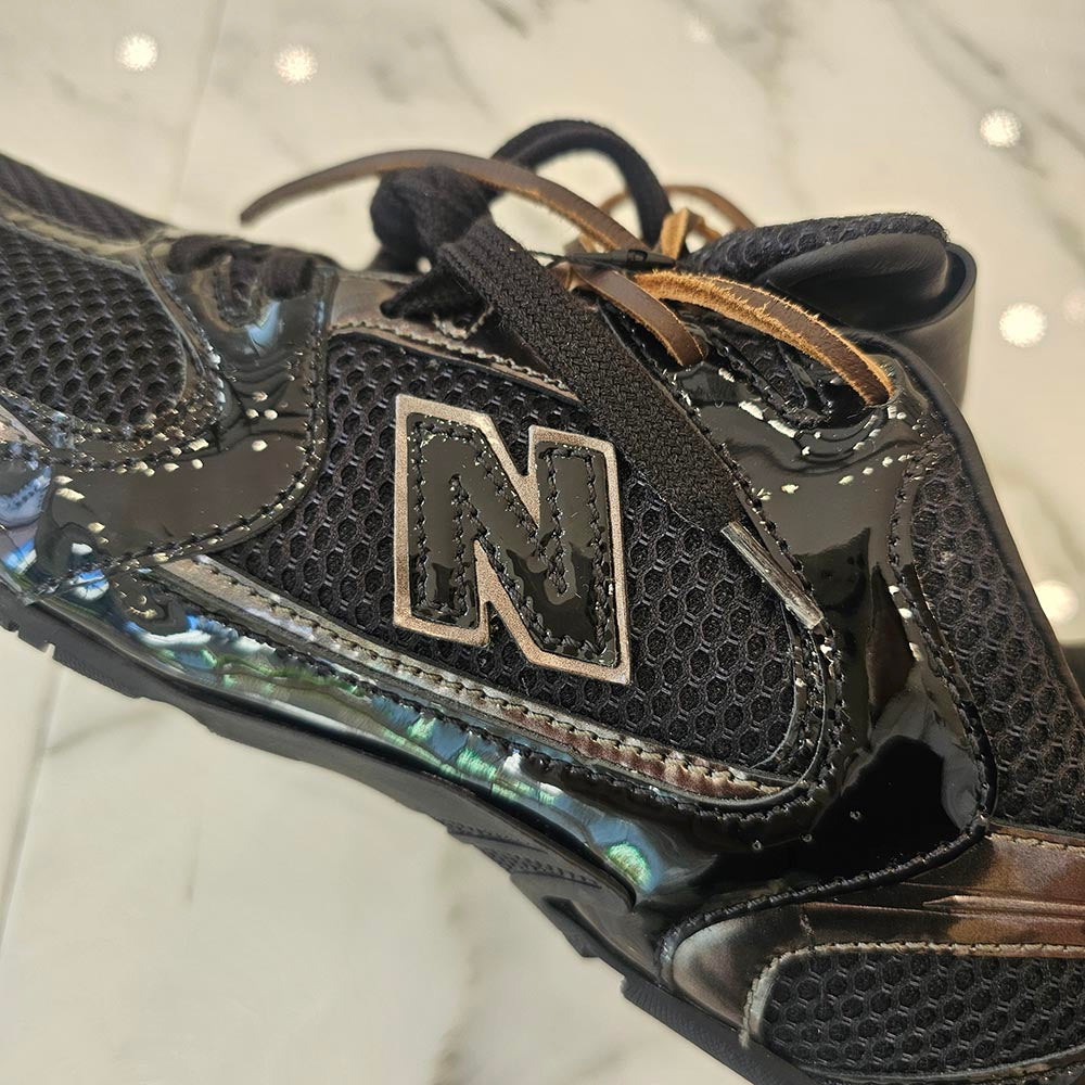 MIU MIU × new balance 530 SL Suede Mesh Sneaker 5E165E 3F33 F002 Size 40 1/2（25.5cm）ミュウミュウ × ニューバランス 530 SL スエード メッシュ スニーカー サイズ40 1/2（25.5cm）