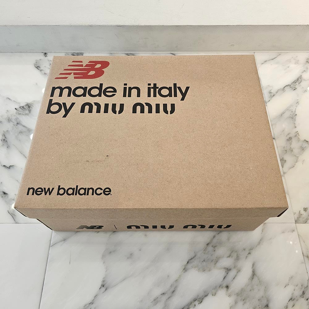 MIU MIU × new balance 530 SL Suede Mesh Sneaker 5E165E 3F33 F002 Size 40 1/2（25.5cm）ミュウミュウ × ニューバランス 530 SL スエード メッシュ スニーカー サイズ40 1/2（25.5cm）