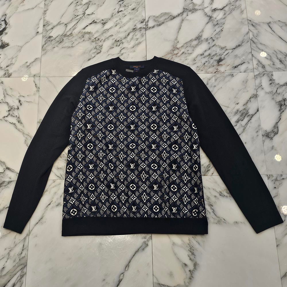 LOUIS VUITTON 2021SS 1854 Since Monogram Silk Long Sleeve Tee Size L ルイヴィトン 1854 シンス モノグラム シルク ロングスリーブ Tシャツ サイズL