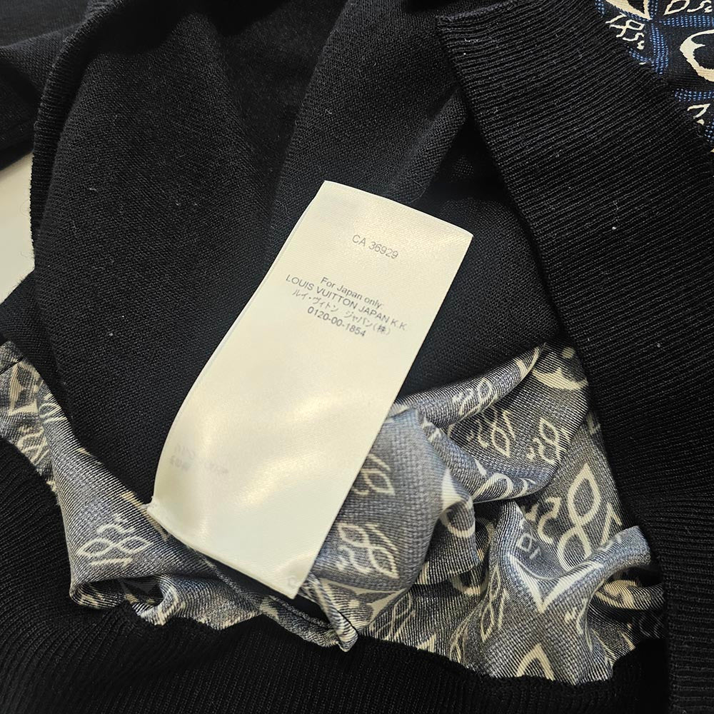 LOUIS VUITTON 2021SS 1854 Since Monogram Silk Long Sleeve Tee Size L ルイヴィトン 1854 シンス モノグラム シルク ロングスリーブ Tシャツ サイズL