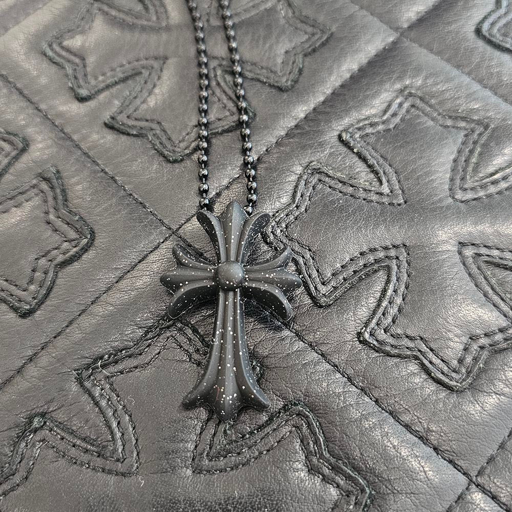 CHROME HEARTS PENDANT CH CRS SML GLITTER PLSTC クロムハーツ CHクロススモール シリコンラバー ペンダント グリッター