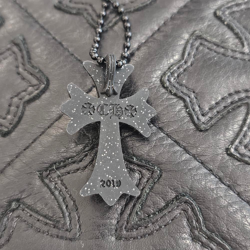 CHROME HEARTS PENDANT CH CRS SML GLITTER PLSTC クロムハーツ CH