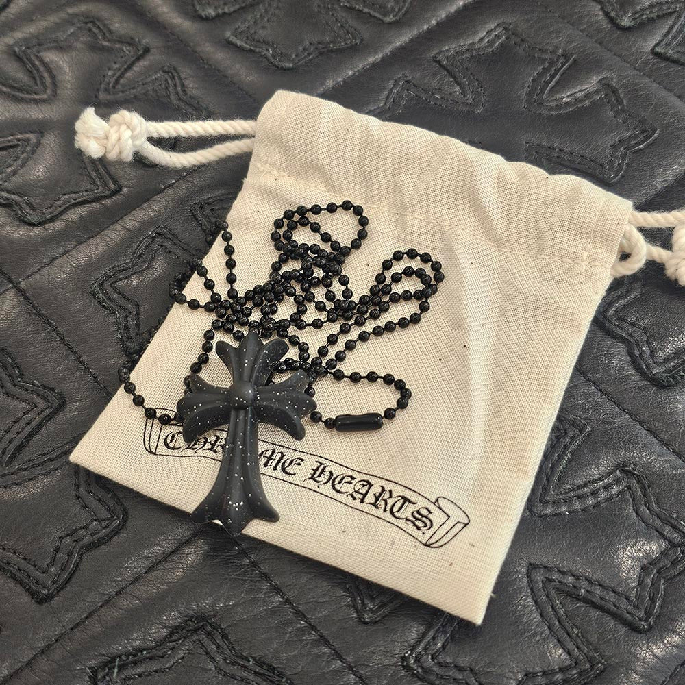 CHROME HEARTS PENDANT CH CRS SML GLITTER PLSTC クロムハーツ CH