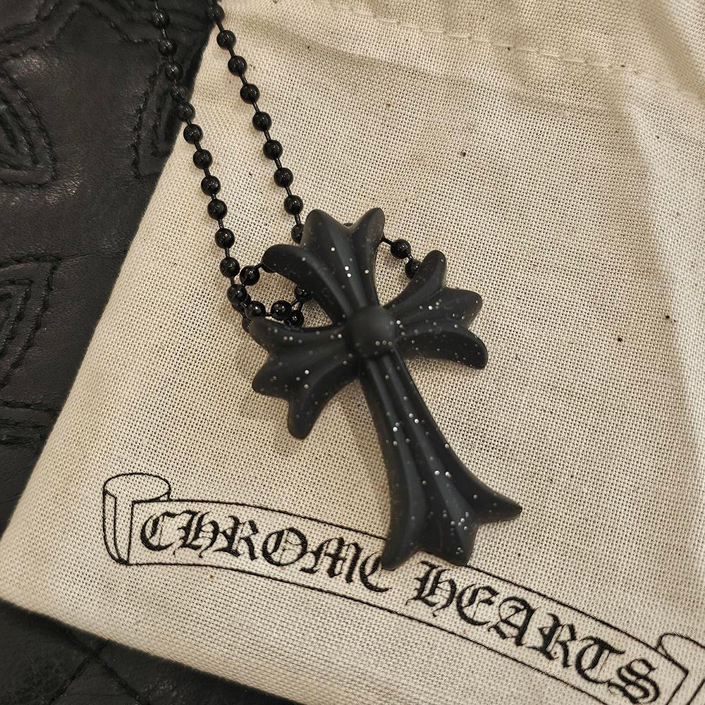 CHROME HEARTS PENDANT CH CRS SML GLITTER PLSTC クロムハーツ CHクロススモール シリコンラバー ペンダント グリッター