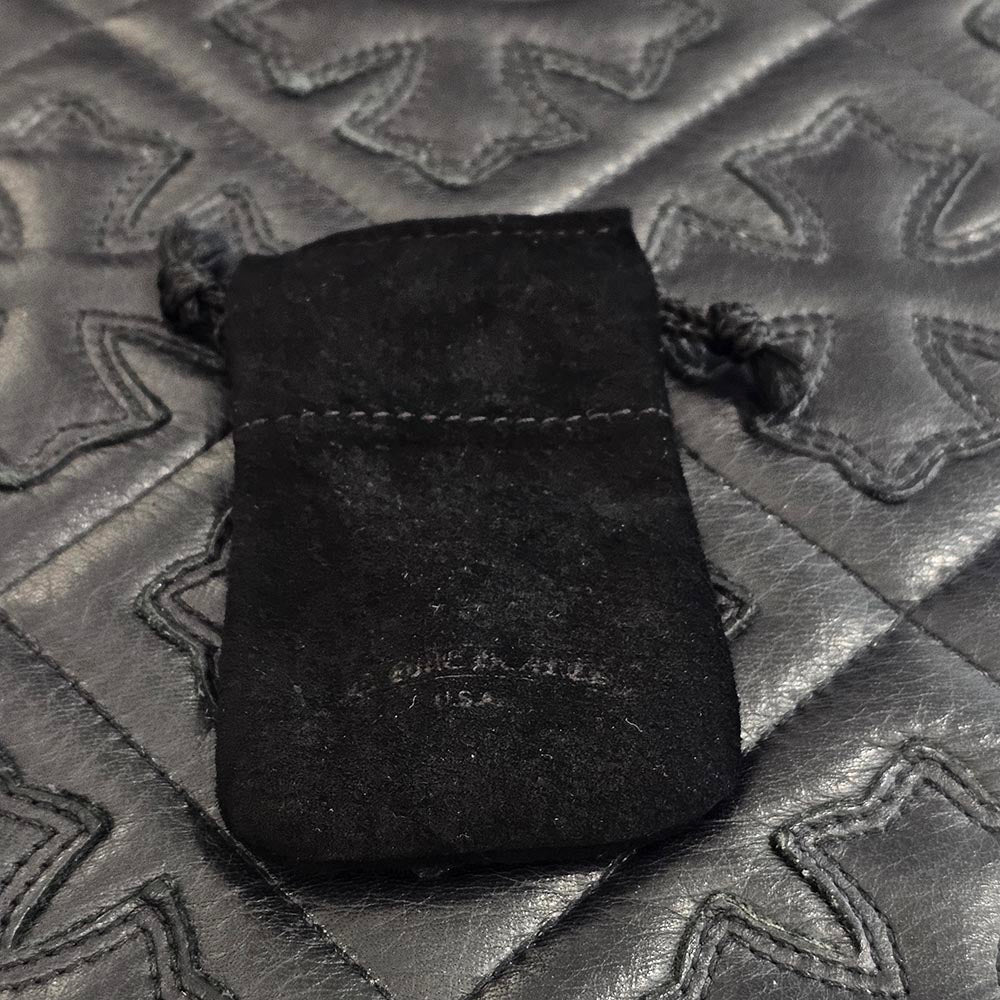 CHROME HEARTS Safety Pin Pendant Top 1 Diamond Roll Chain Necklace Size 16 Inch クロムハーツ セーフティピン 1ダイヤモンド ペンダントトップ ロールチェーン ネックレス サイズ16インチ